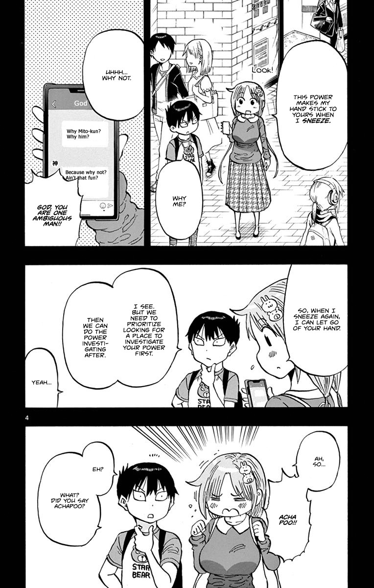 Ponkotsu-chan Kenshouchuu Chapter 8 page 4 - Chapter 8: Let's Hold Hands