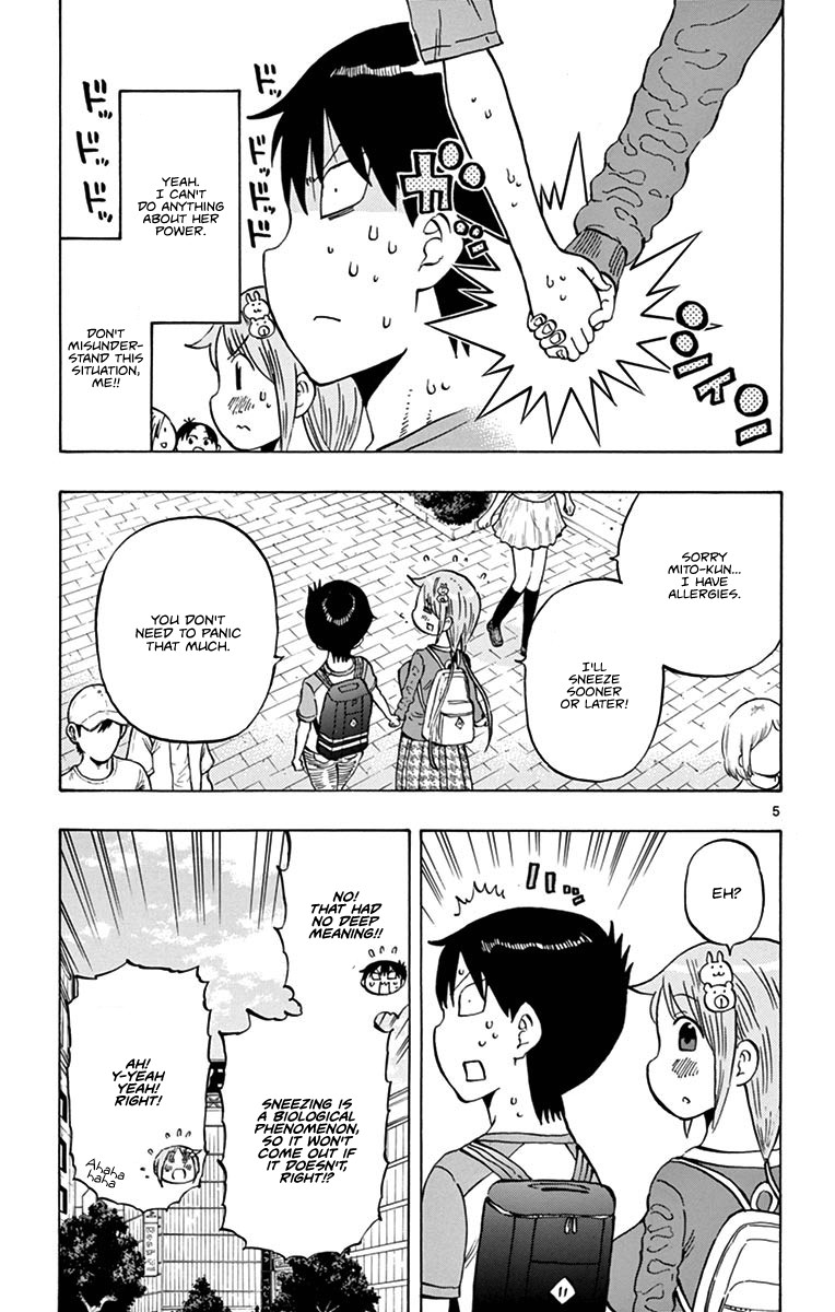 Ponkotsu-chan Kenshouchuu Chapter 8 page 5 - Chapter 8: Let's Hold Hands