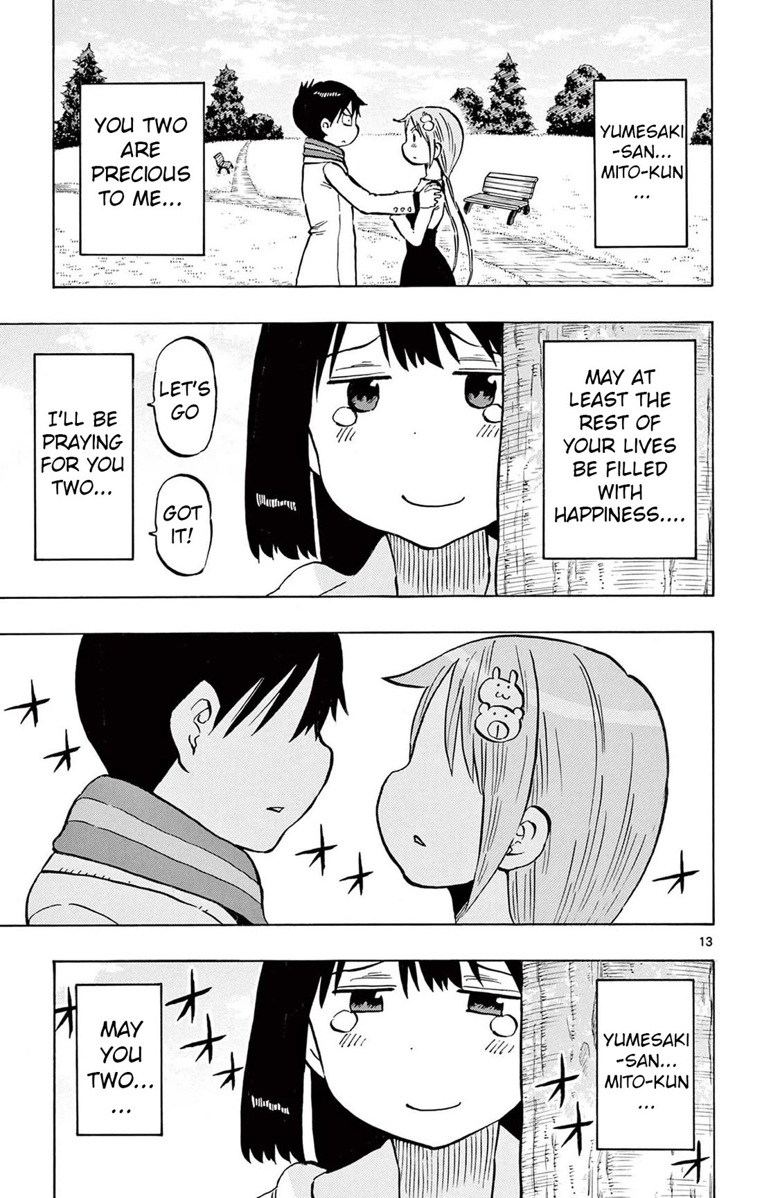 Ponkotsu-chan Kenshouchuu Chapter 80 page 13 - Chapter 80: Amesaka On The Trail