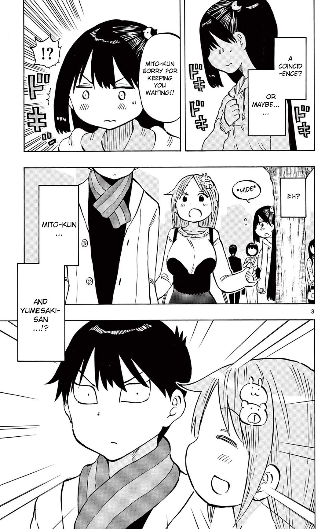 Ponkotsu-chan Kenshouchuu Chapter 80 page 3 - Chapter 80: Amesaka On The Trail
