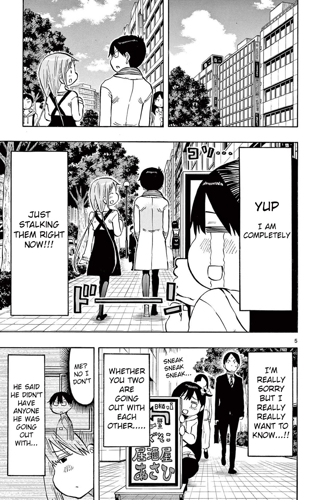 Ponkotsu-chan Kenshouchuu Chapter 80 page 5 - Chapter 80: Amesaka On The Trail