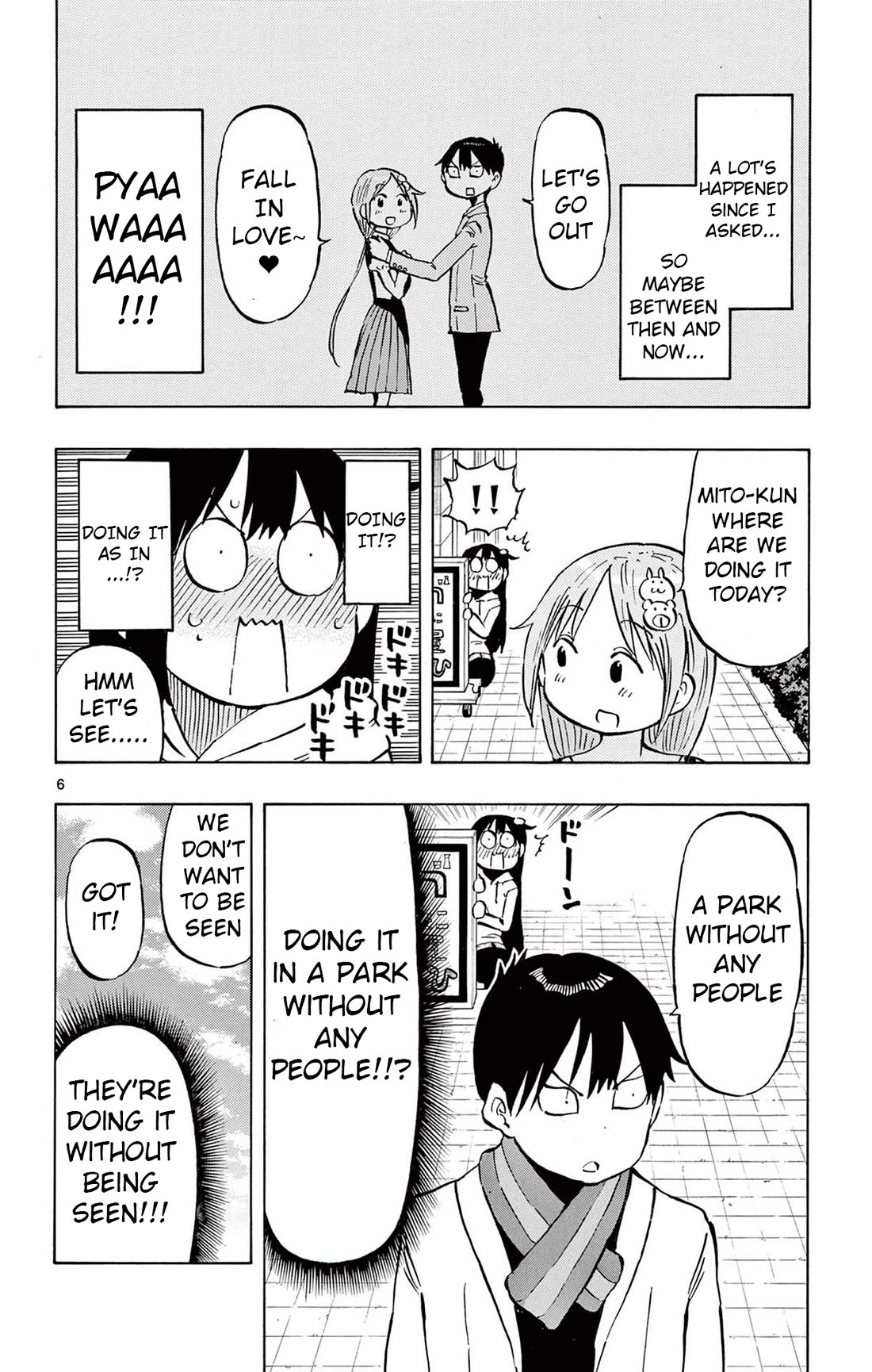 Ponkotsu-chan Kenshouchuu Chapter 80 page 6 - Chapter 80: Amesaka On The Trail