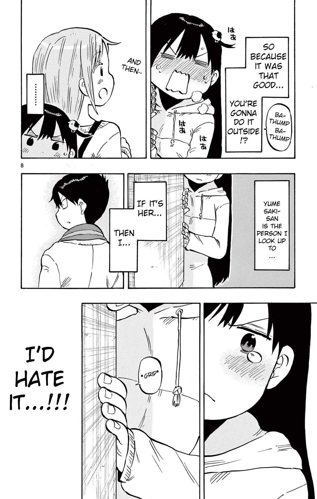 Ponkotsu-chan Kenshouchuu Chapter 80 page 8 - Chapter 80: Amesaka On The Trail
