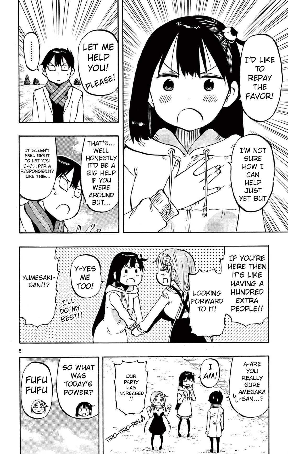 Ponkotsu-chan Kenshouchuu Chapter 81 page 8 - Chapter 81: An Offer