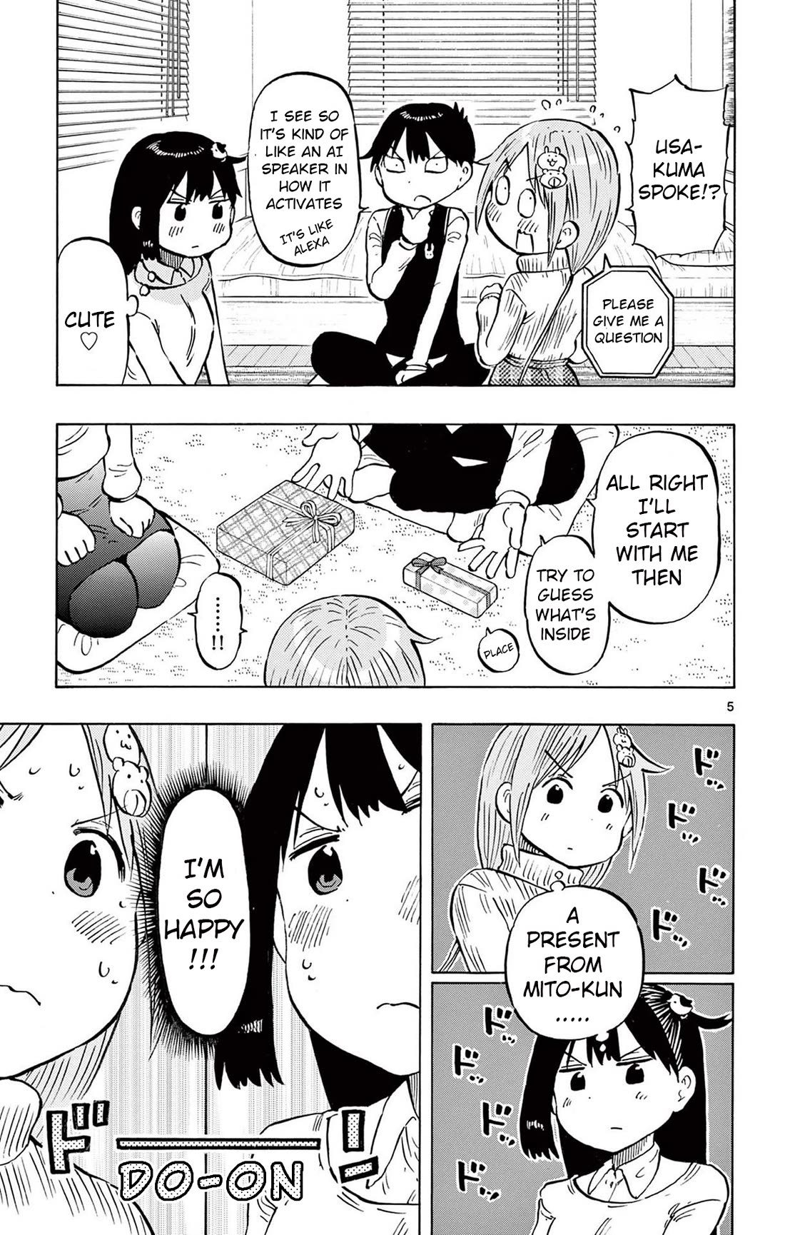 Ponkotsu-chan Kenshouchuu Chapter 82 page 5 - Chapter 82: Gift Exchange