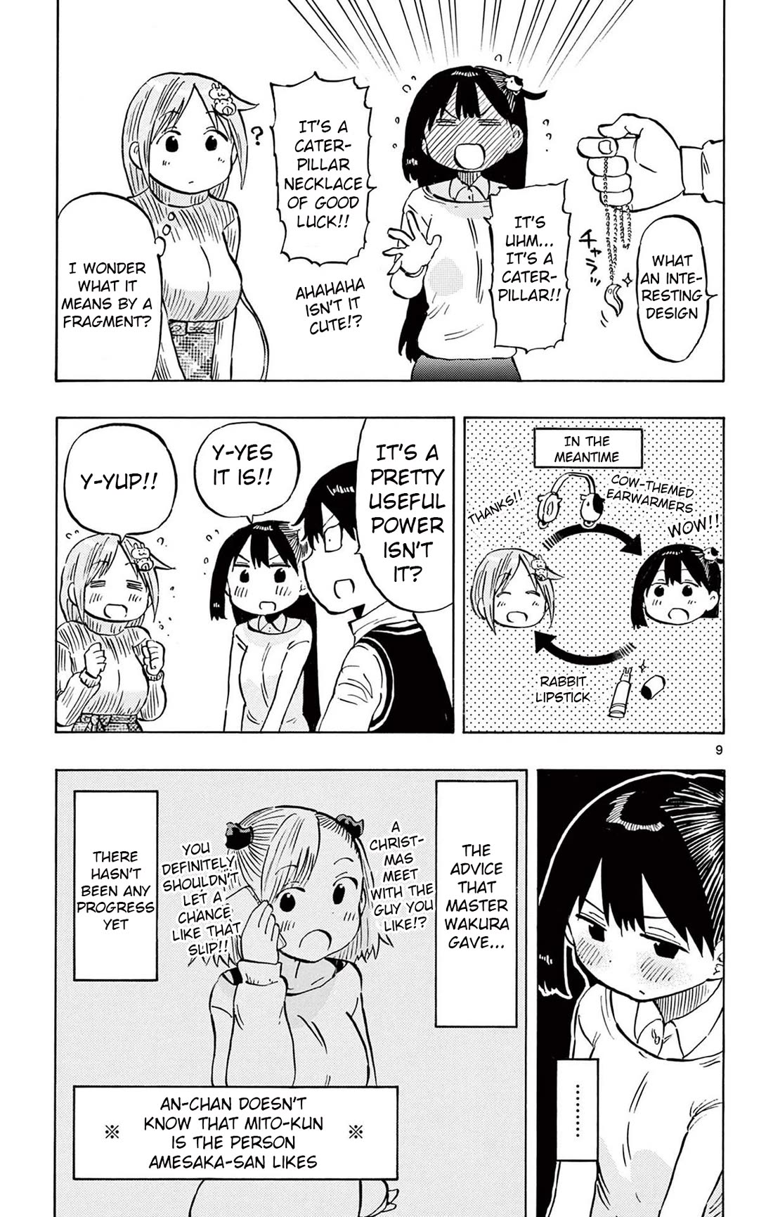 Ponkotsu-chan Kenshouchuu Chapter 82 page 9 - Chapter 82: Gift Exchange