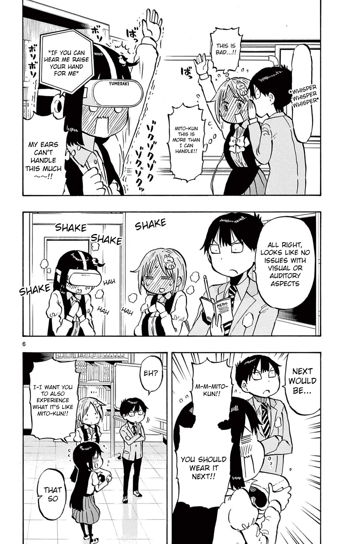 Ponkotsu-chan Kenshouchuu Chapter 85 page 6 - Chapter 85: Yumesaki-San in VR