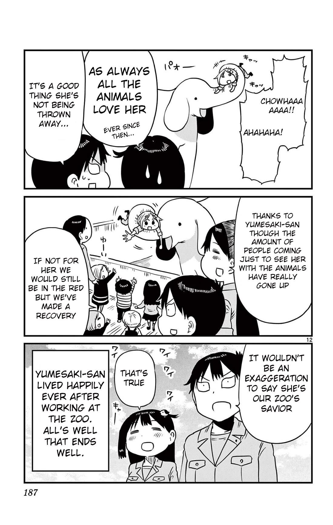 Ponkotsu-chan Kenshouchuu Chapter 86.5 page 12 - Chapter 86.5: Animal Care with Ponkotsu-chan