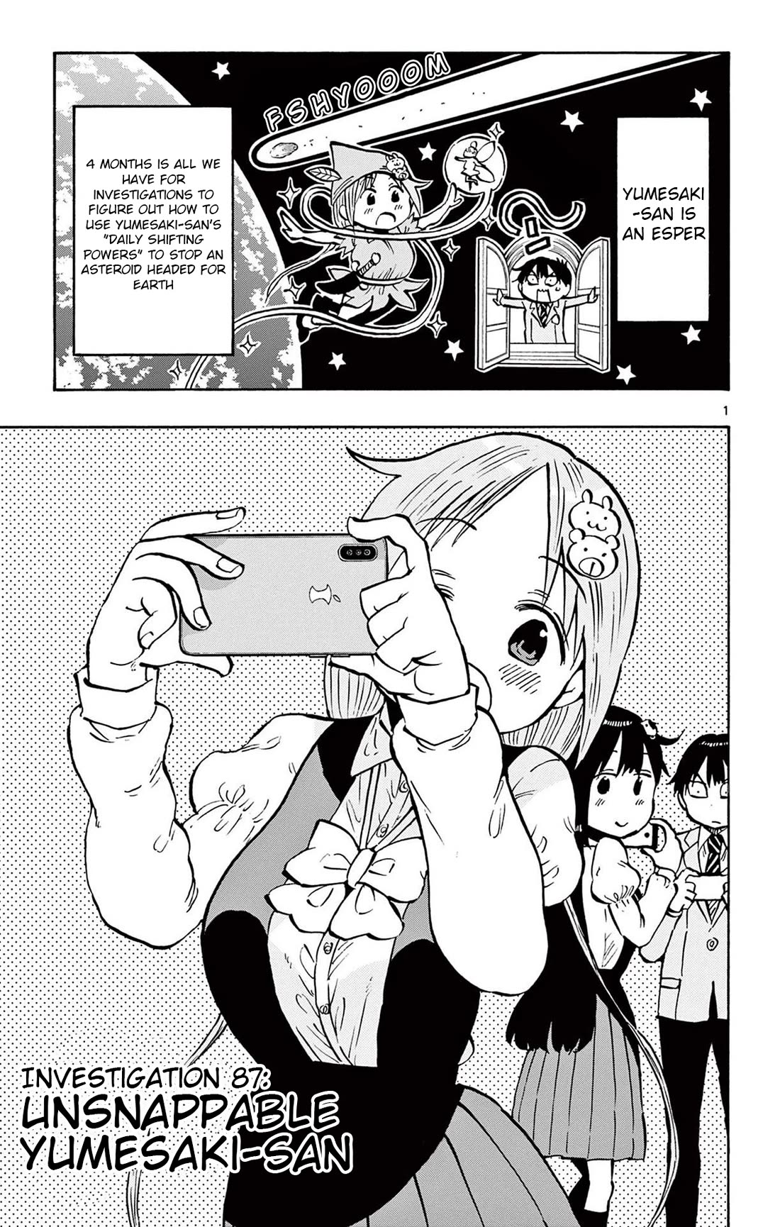 Ponkotsu-chan Kenshouchuu Chapter 87 page 5 - Chapter 87: Unsnappable Yumesaki-San