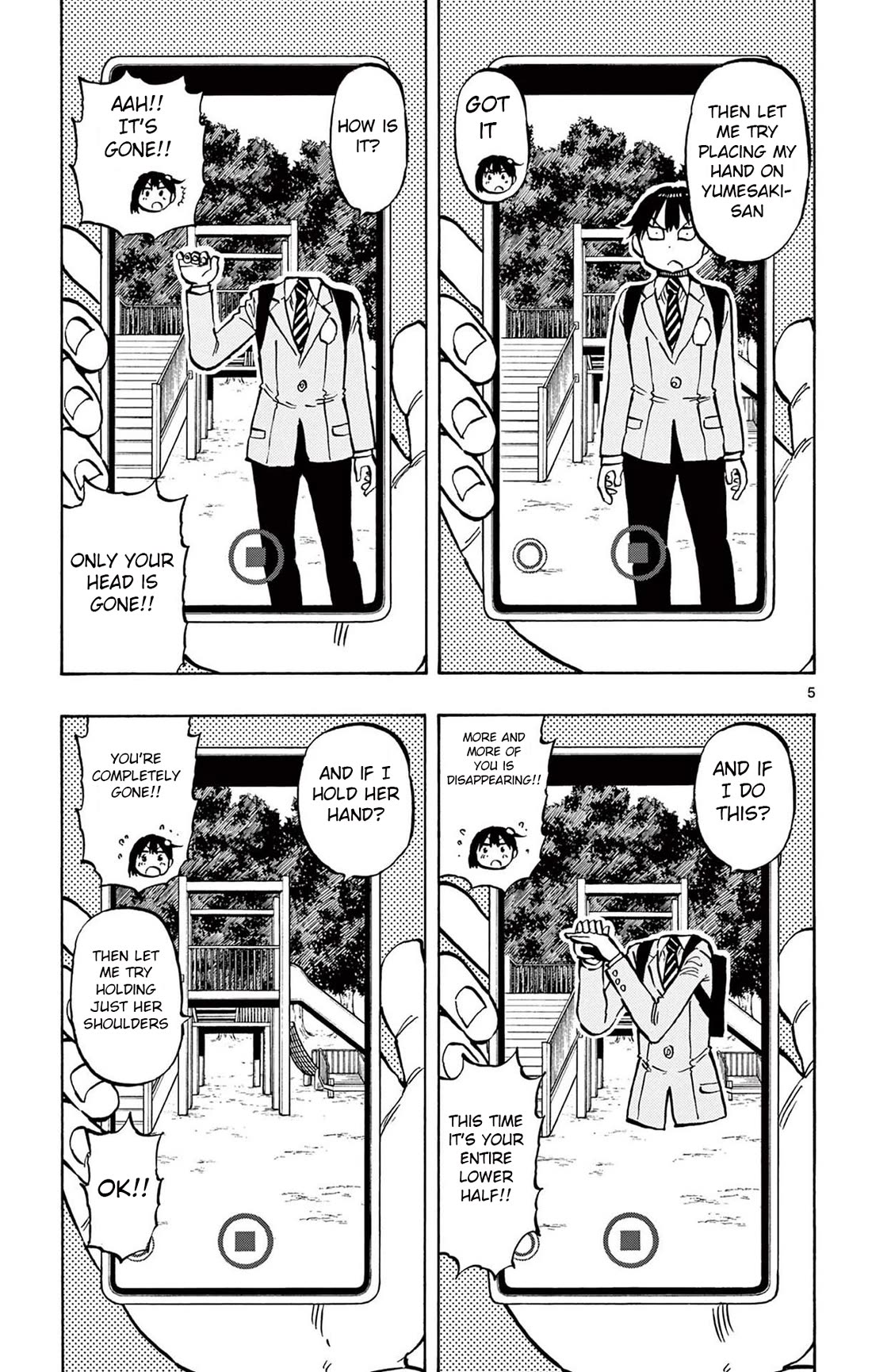 Ponkotsu-chan Kenshouchuu Chapter 87 page 9 - Chapter 87: Unsnappable Yumesaki-San
