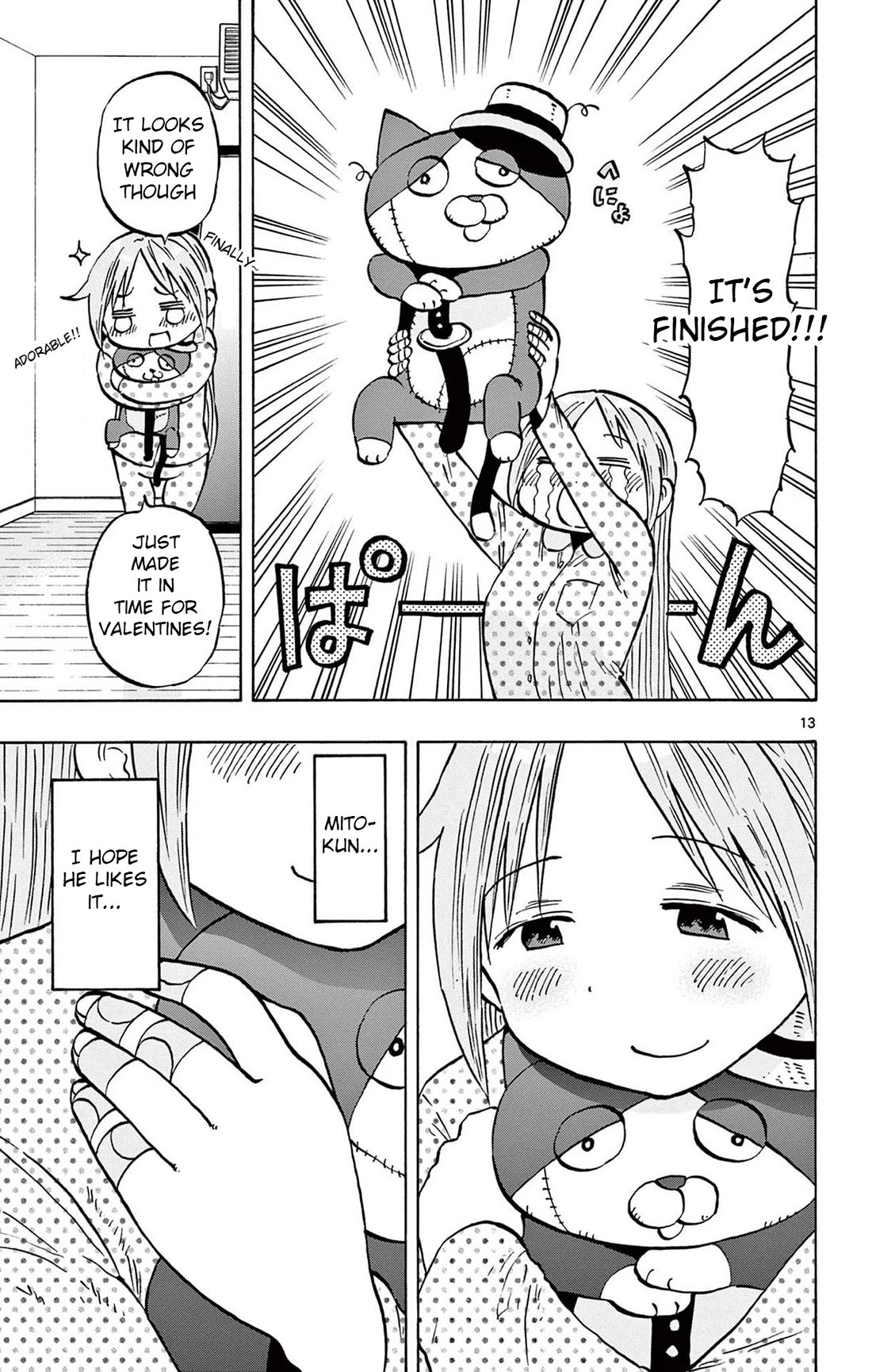 Ponkotsu-chan Kenshouchuu Chapter 88 page 13 - Chapter 88: Valentines Day (Part one)