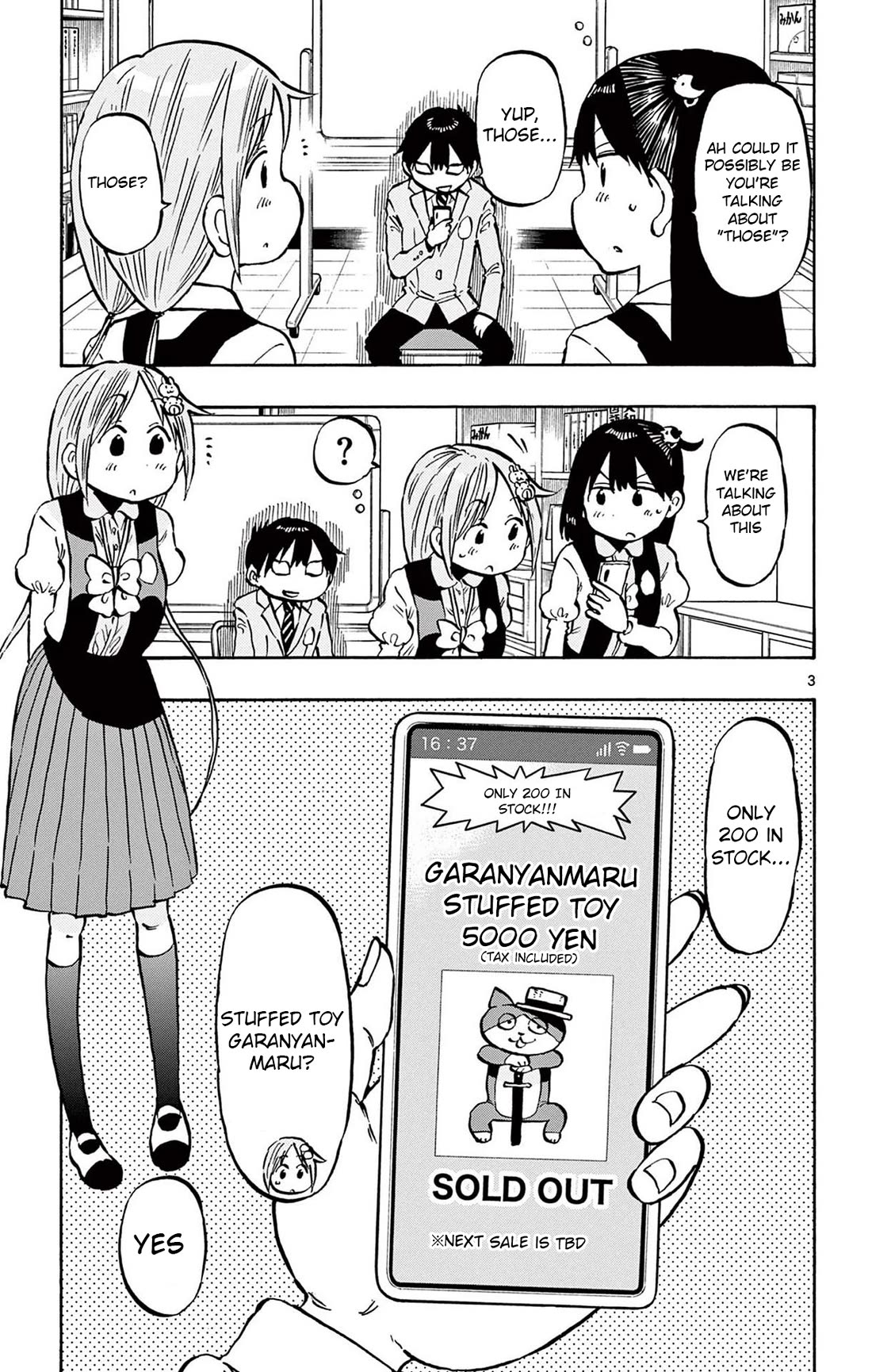 Ponkotsu-chan Kenshouchuu Chapter 88 page 3 - Chapter 88: Valentines Day (Part one)