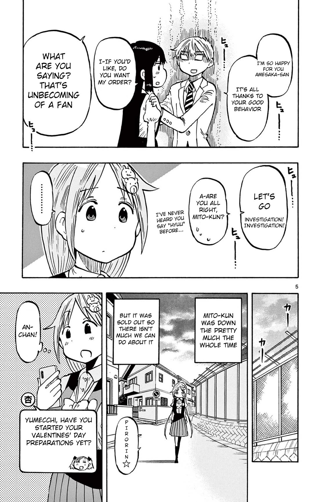 Ponkotsu-chan Kenshouchuu Chapter 88 page 5 - Chapter 88: Valentines Day (Part one)