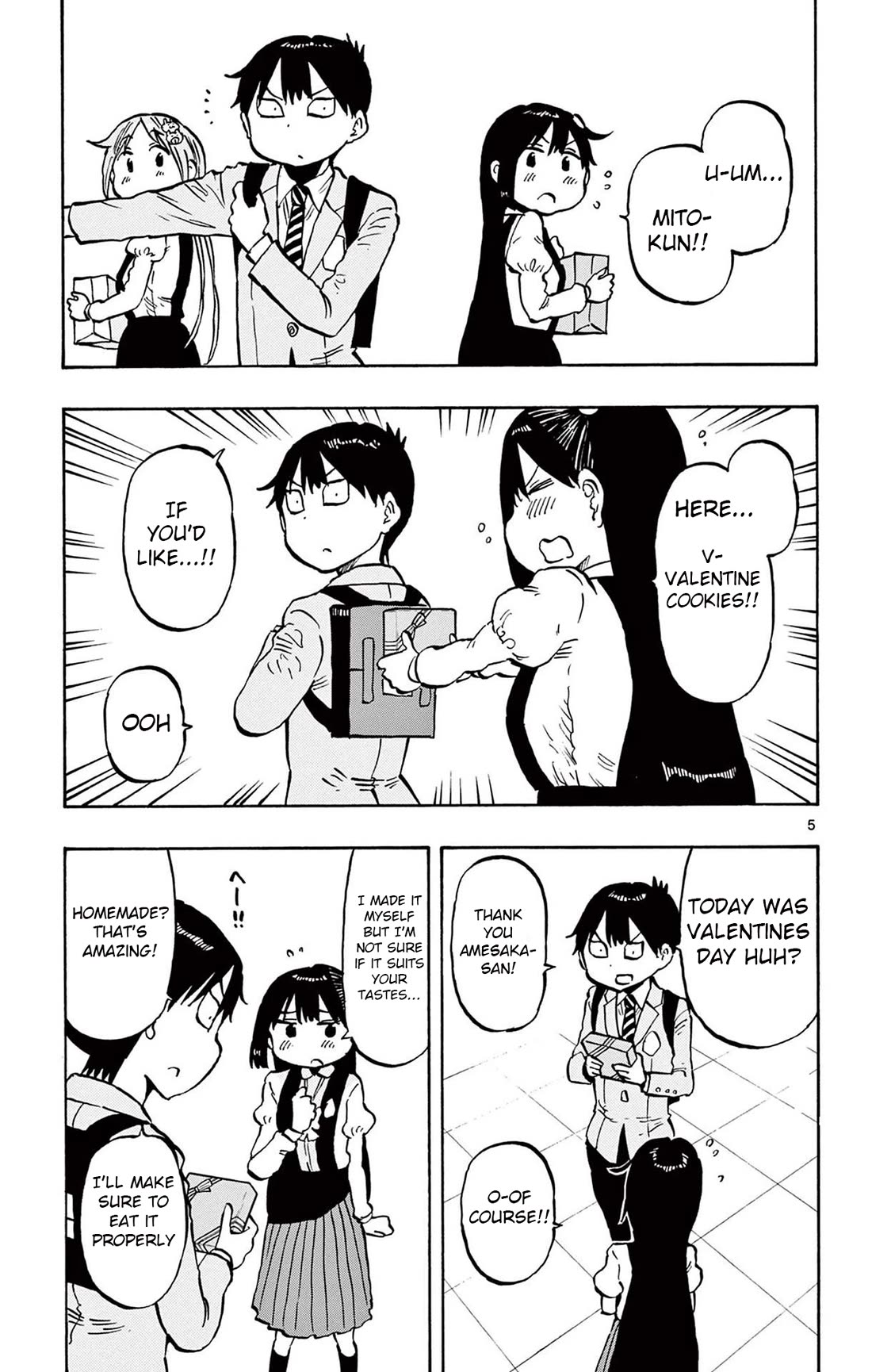 Ponkotsu-chan Kenshouchuu Chapter 89 page 5 - Chapter 89: Valentines Day (Part Two)