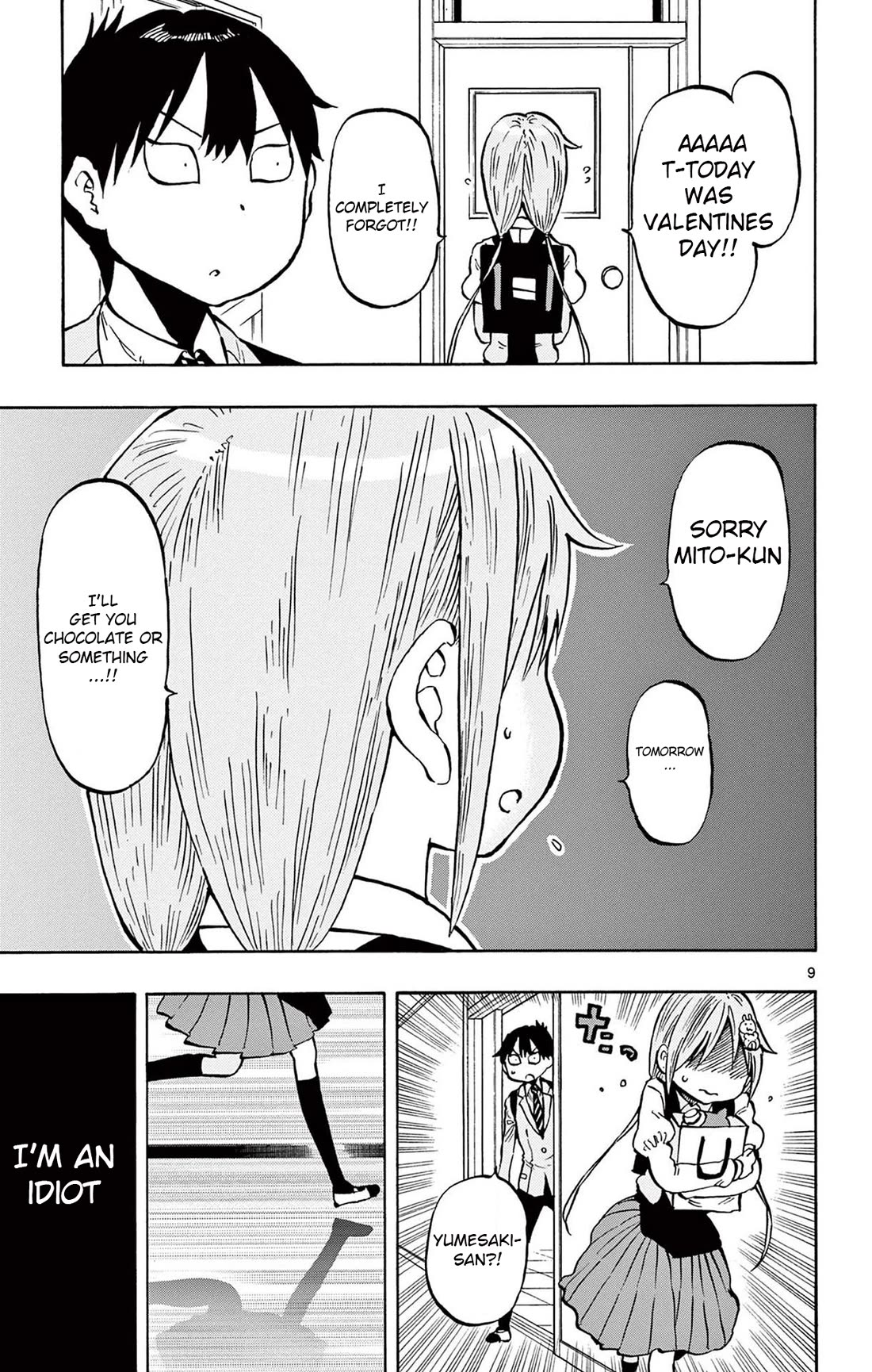 Ponkotsu-chan Kenshouchuu Chapter 89 page 9 - Chapter 89: Valentines Day (Part Two)