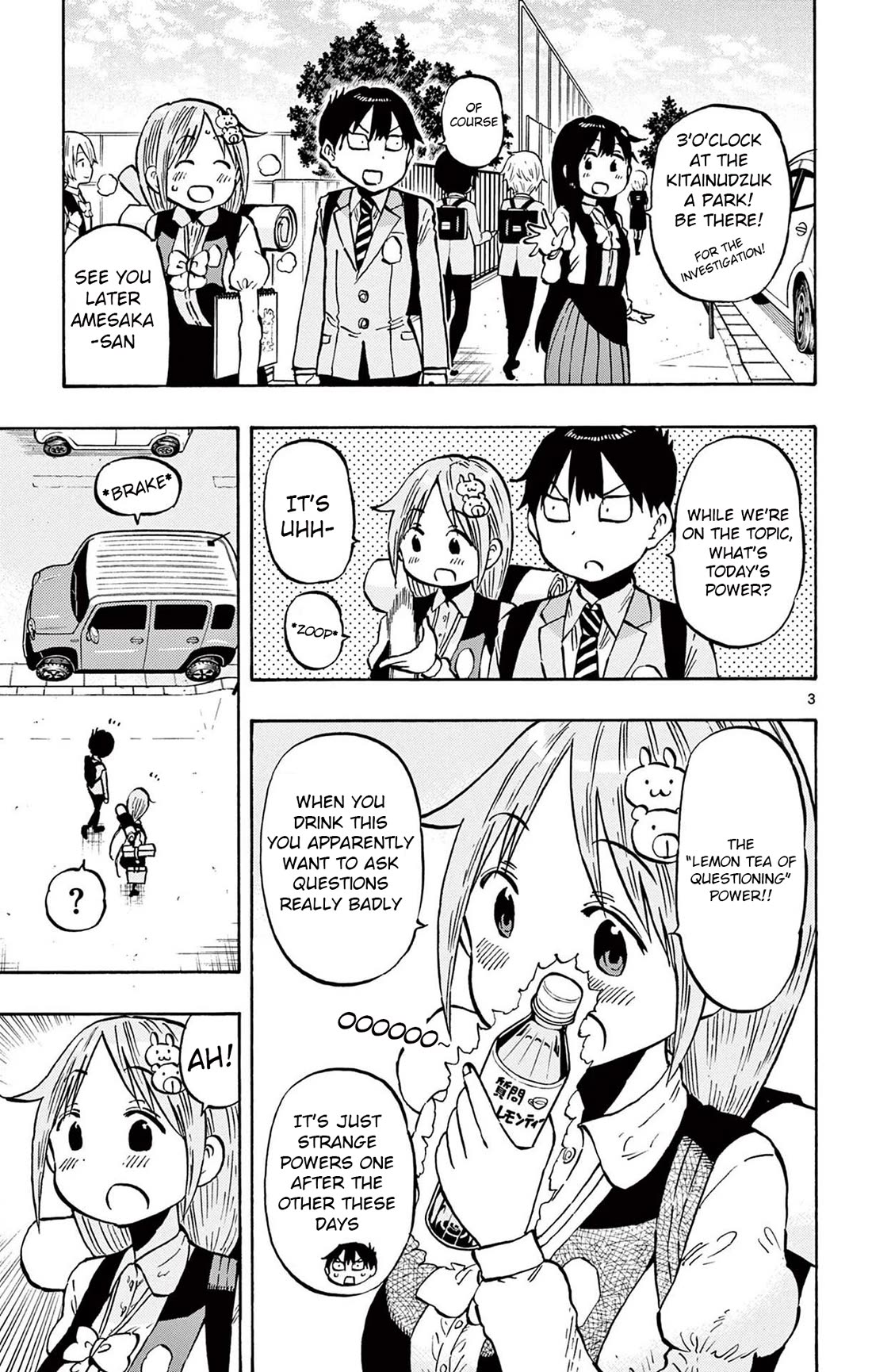 Ponkotsu-chan Kenshouchuu Chapter 90 page 3 - Chapter 90: Interview