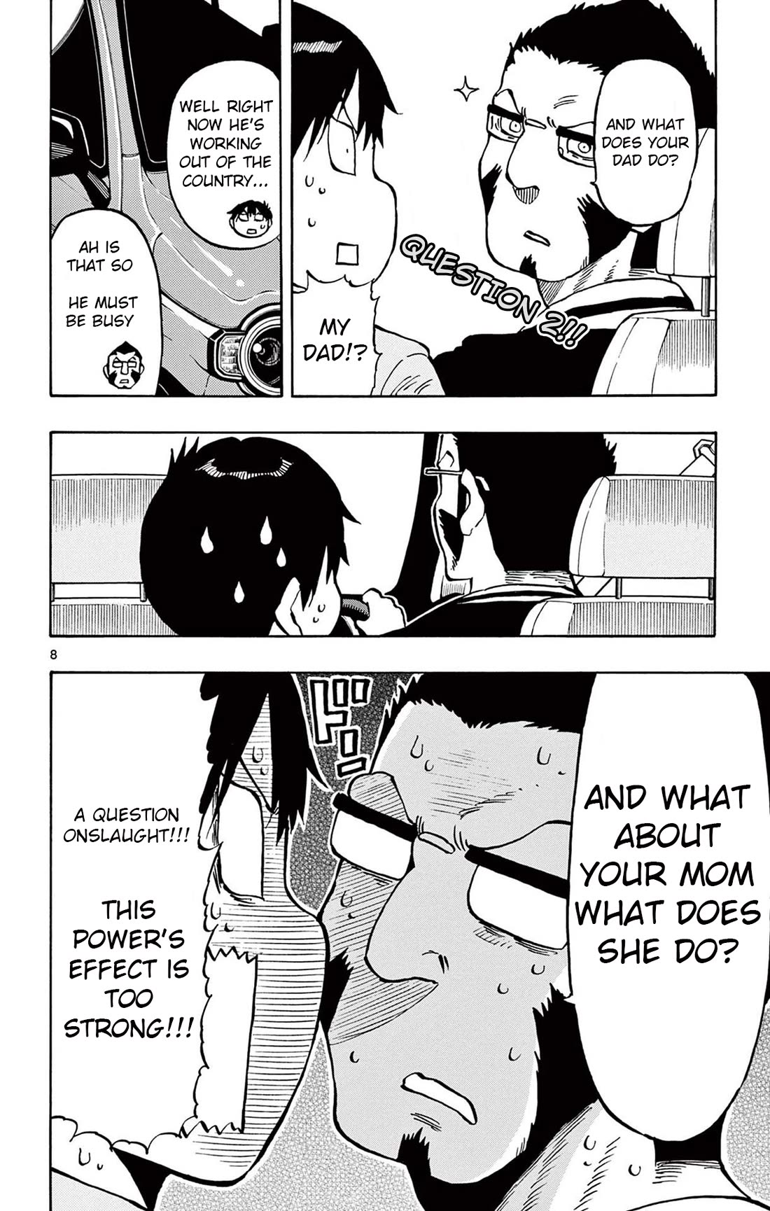 Ponkotsu-chan Kenshouchuu Chapter 90 page 8 - Chapter 90: Interview