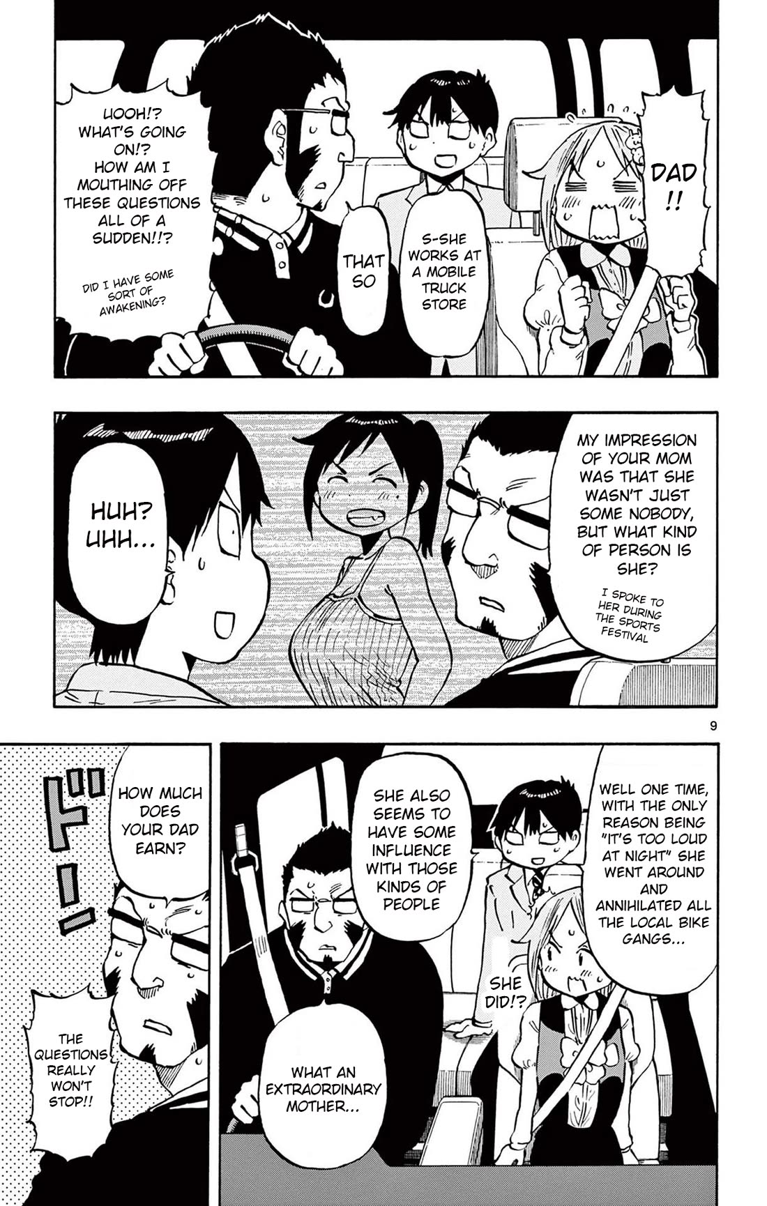 Ponkotsu-chan Kenshouchuu Chapter 90 page 9 - Chapter 90: Interview