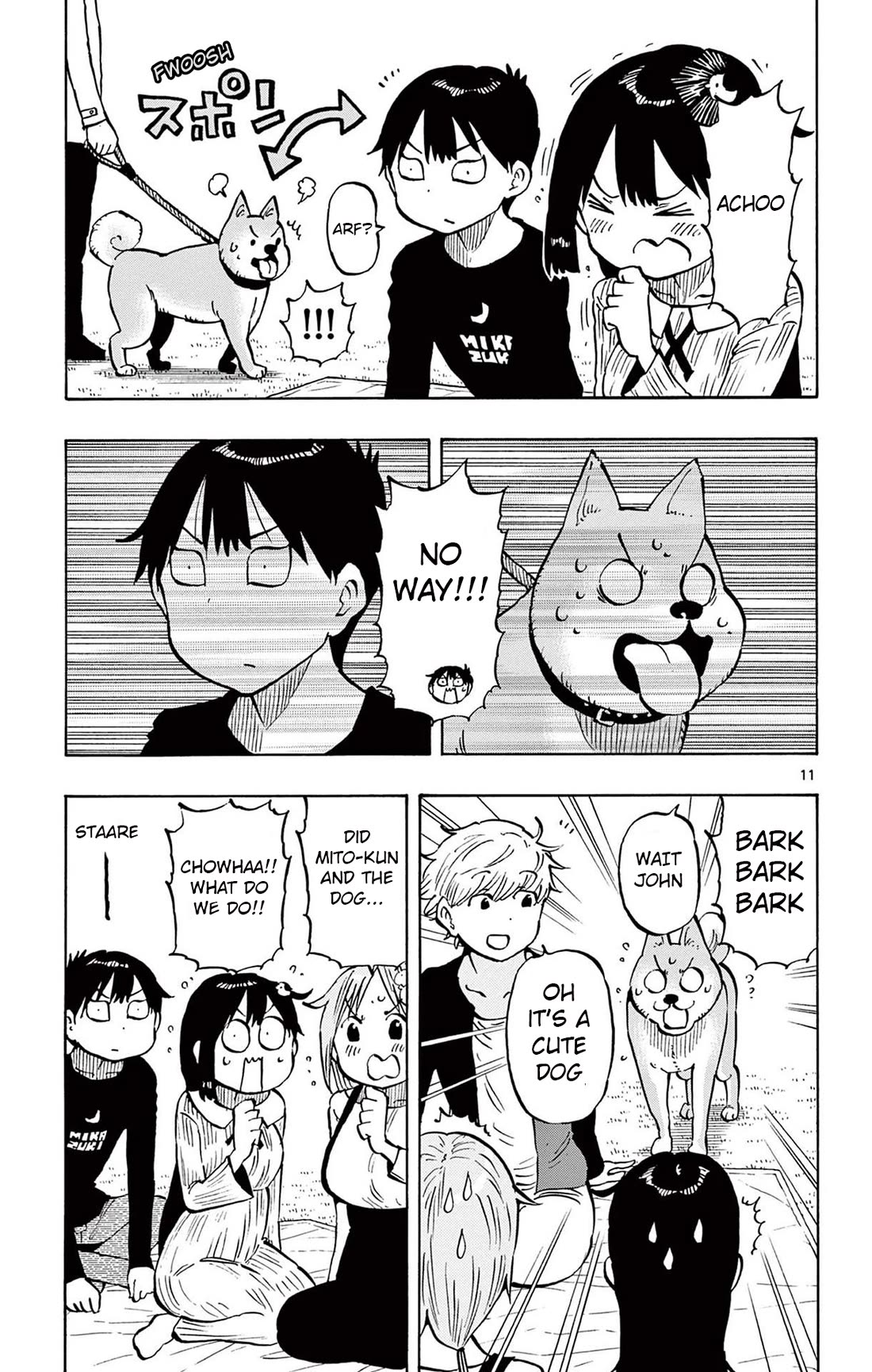 Ponkotsu-chan Kenshouchuu Chapter 91 page 11 - Chapter 91: Who My Friend Likes