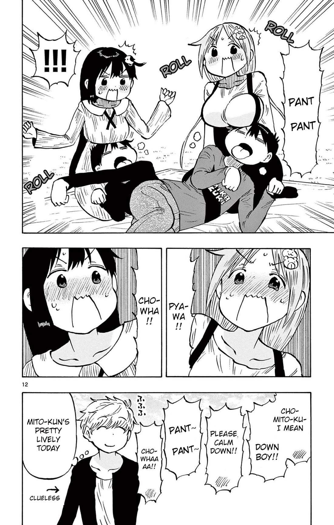 Ponkotsu-chan Kenshouchuu Chapter 91 page 12 - Chapter 91: Who My Friend Likes