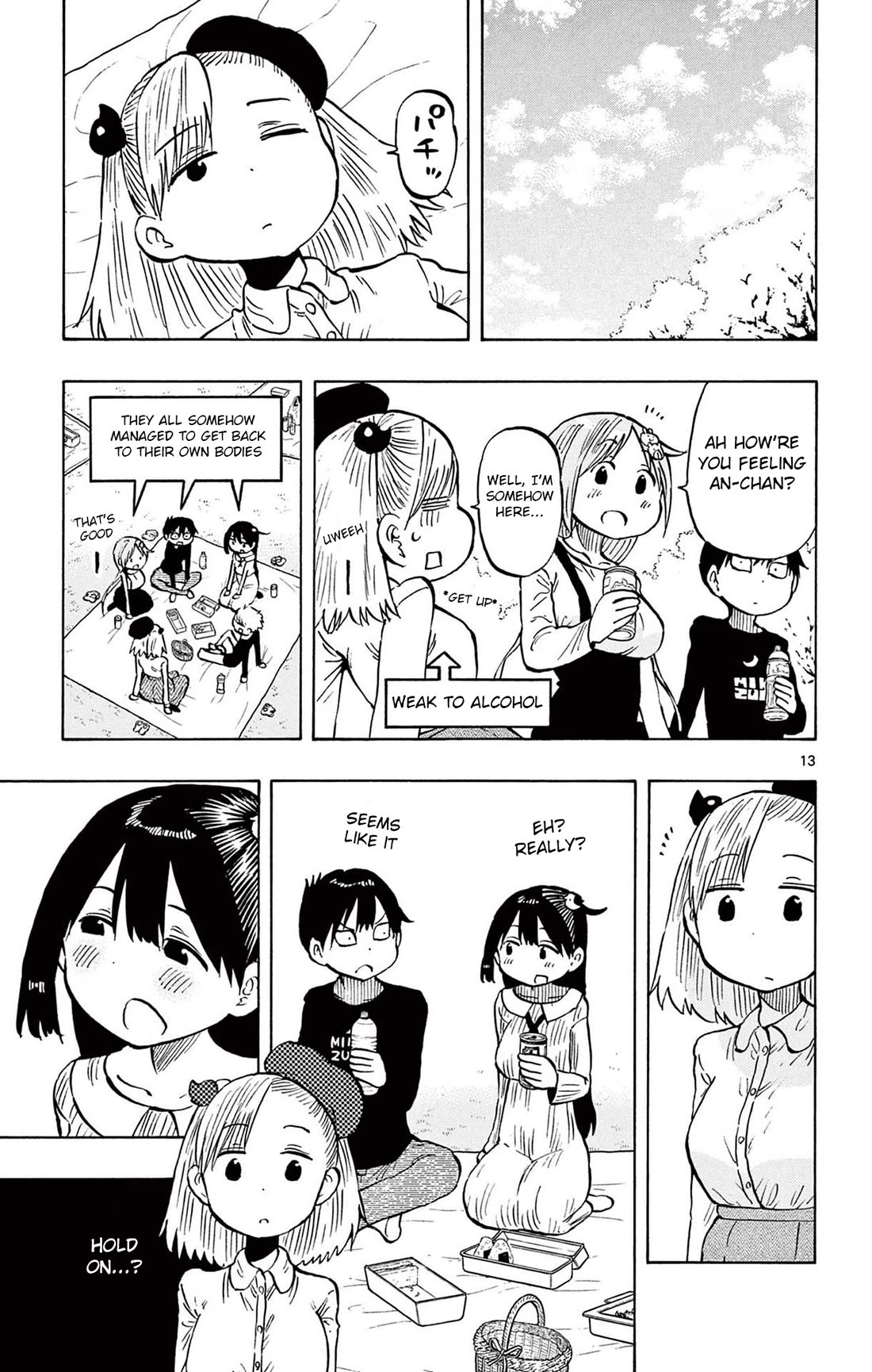 Ponkotsu-chan Kenshouchuu Chapter 91 page 13 - Chapter 91: Who My Friend Likes
