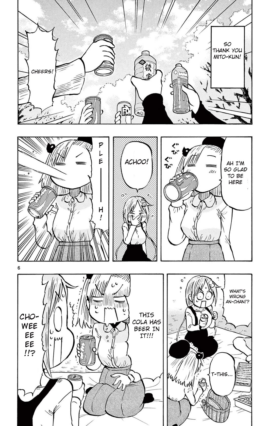 Ponkotsu-chan Kenshouchuu Chapter 91 page 6 - Chapter 91: Who My Friend Likes