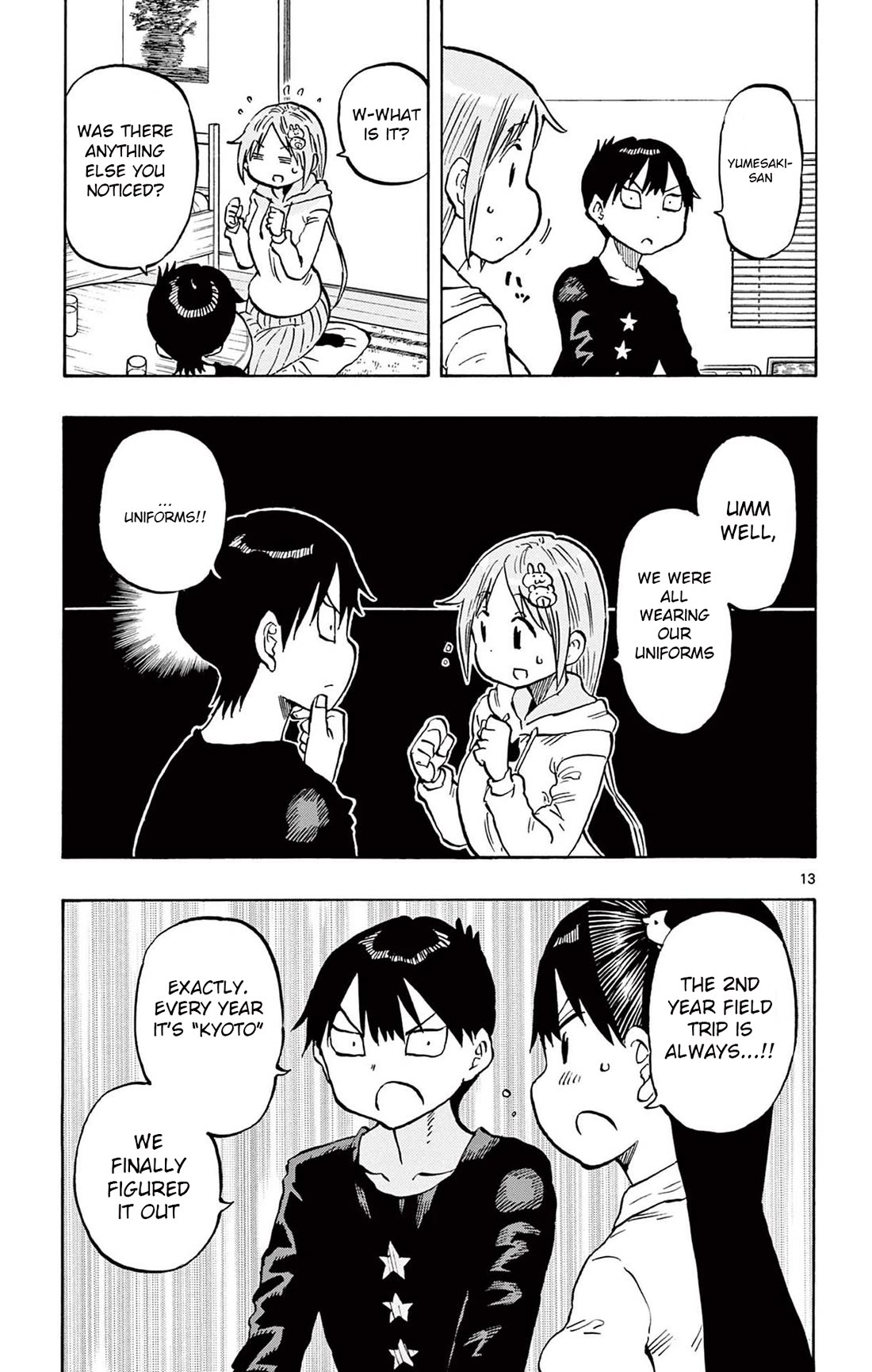 Ponkotsu-chan Kenshouchuu Chapter 92 page 13 - Chapter 92: Future Sight