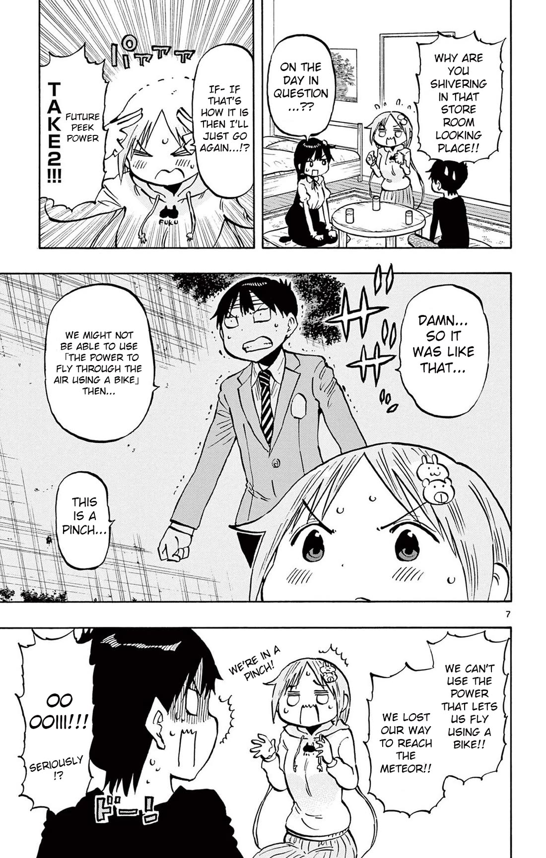 Ponkotsu-chan Kenshouchuu Chapter 92 page 7 - Chapter 92: Future Sight