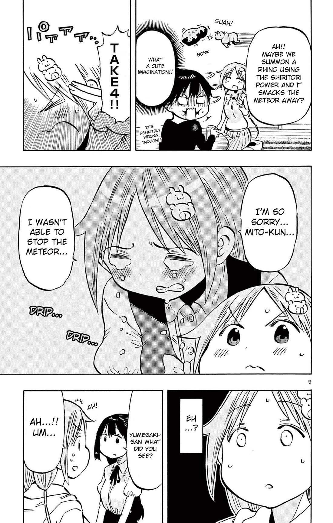 Ponkotsu-chan Kenshouchuu Chapter 92 page 9 - Chapter 92: Future Sight