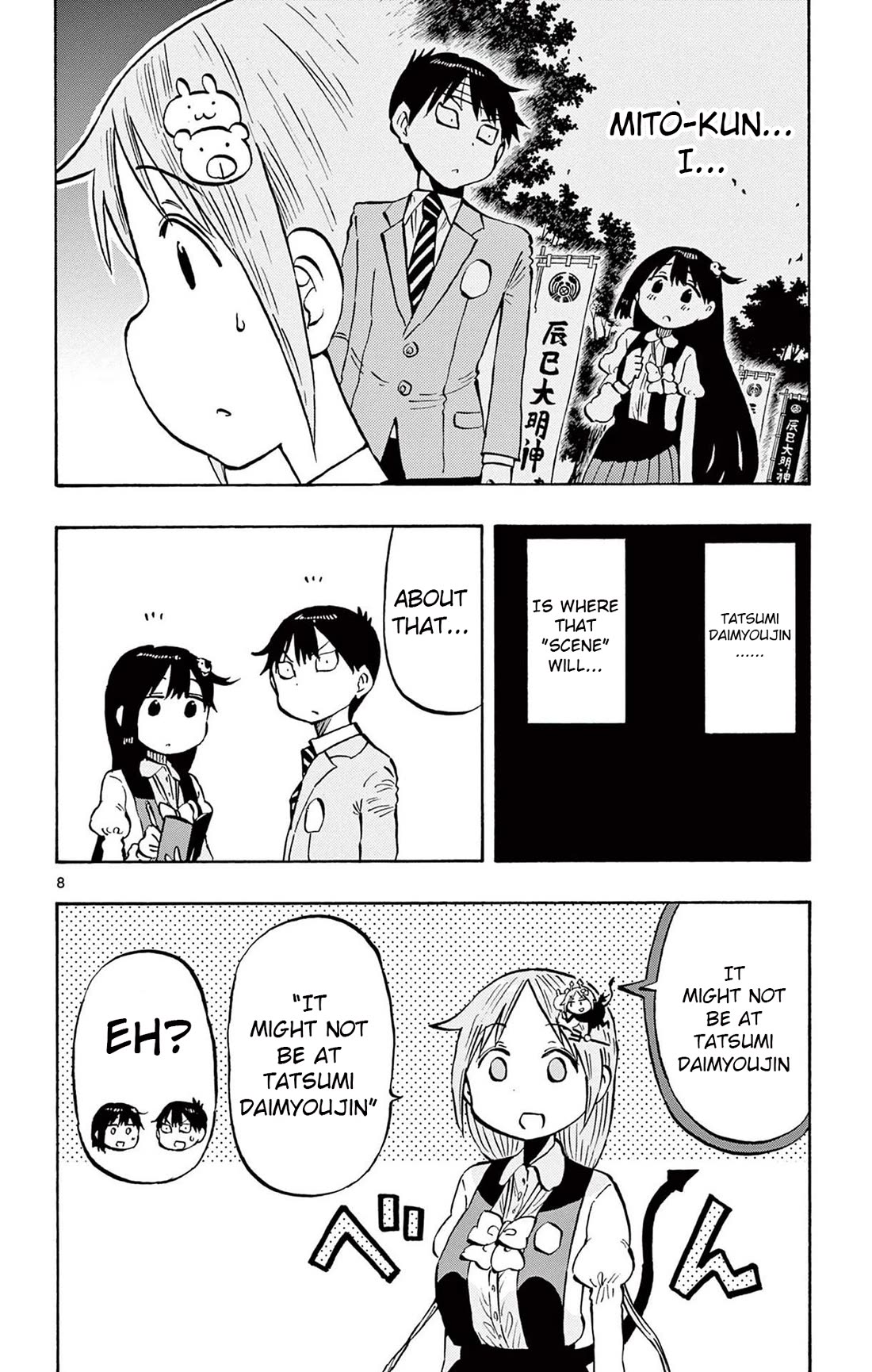 Ponkotsu-chan Kenshouchuu Chapter 94 page 8 - Chapter 94: Cunning Yumesaki-San