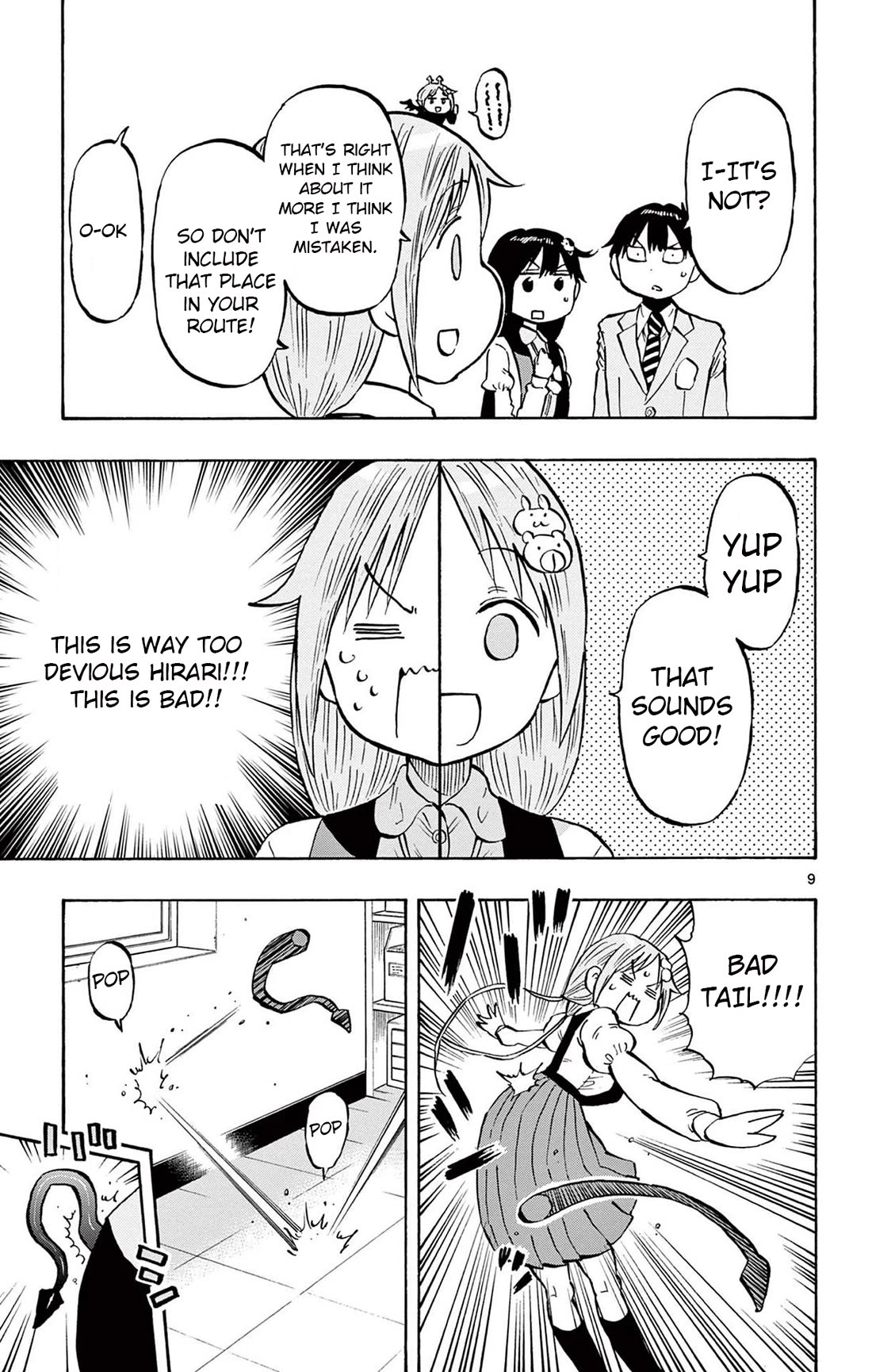 Ponkotsu-chan Kenshouchuu Chapter 94 page 9 - Chapter 94: Cunning Yumesaki-San