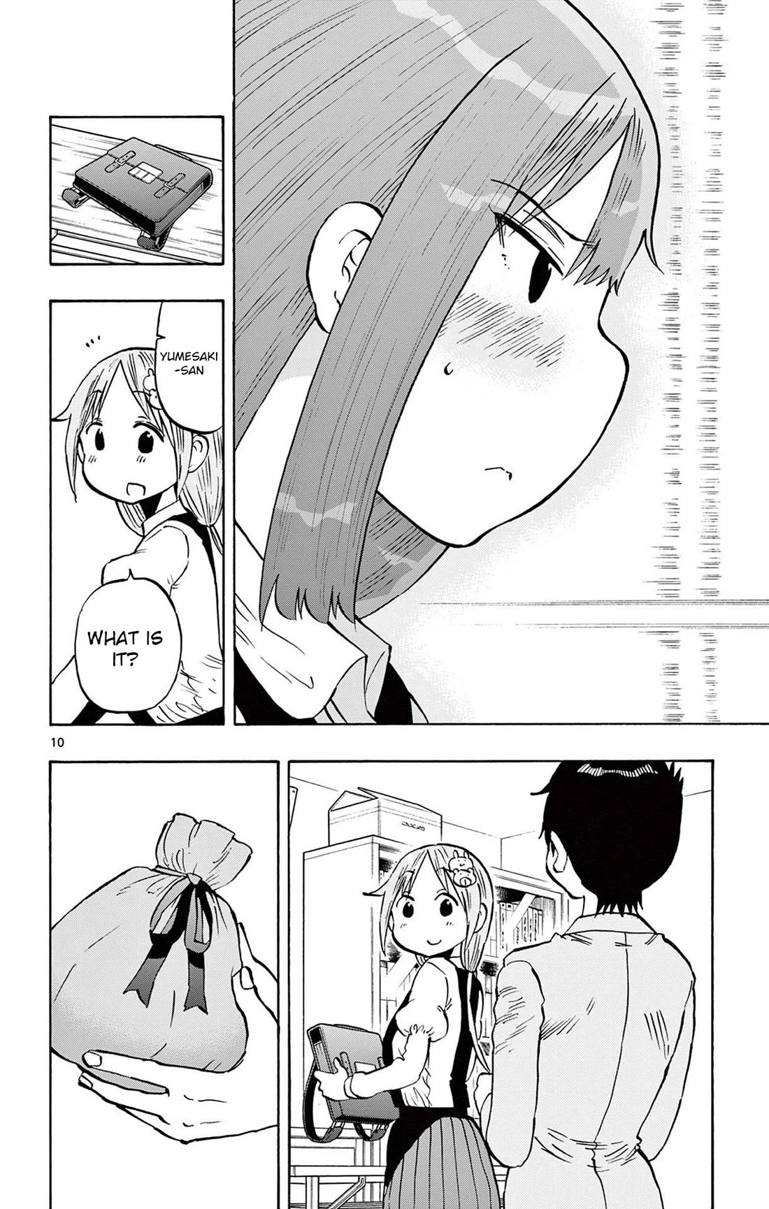 Ponkotsu-chan Kenshouchuu Chapter 95 page 10 - Chapter 95: Telepathy Direct Message