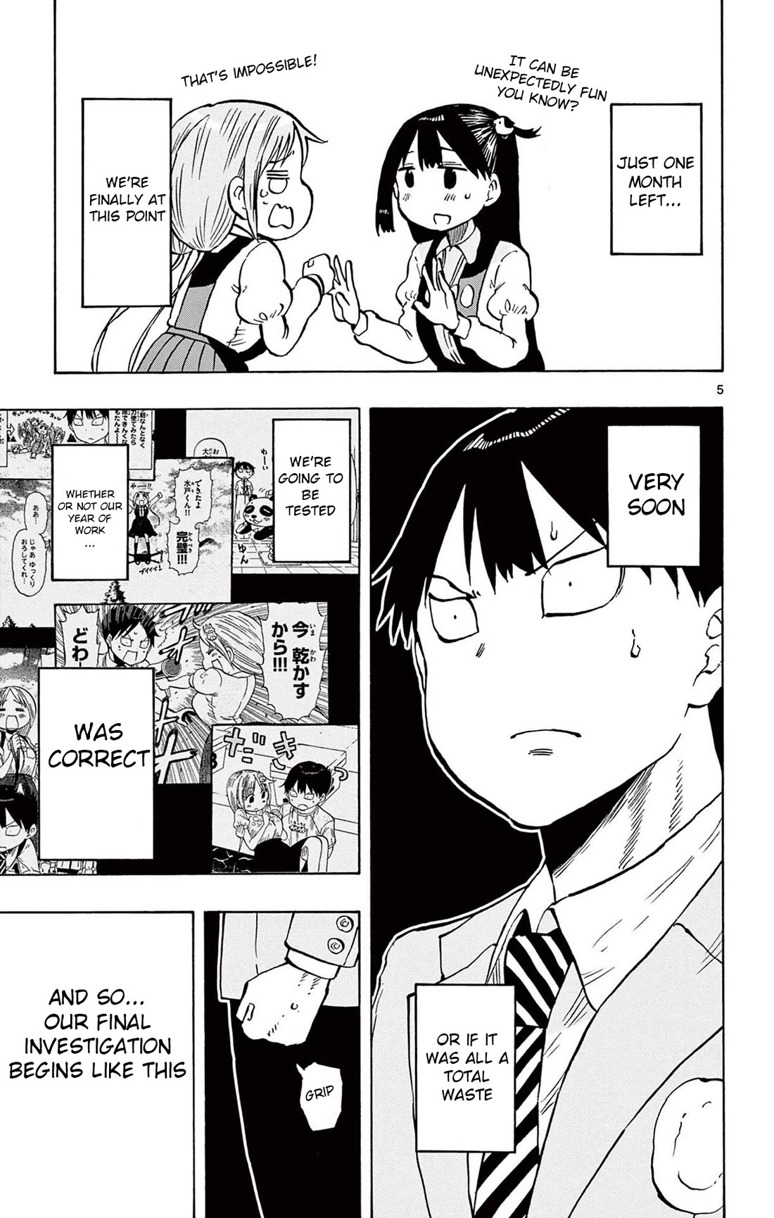 Ponkotsu-chan Kenshouchuu Chapter 96 page 5 - Chapter 96: The Final Investigation