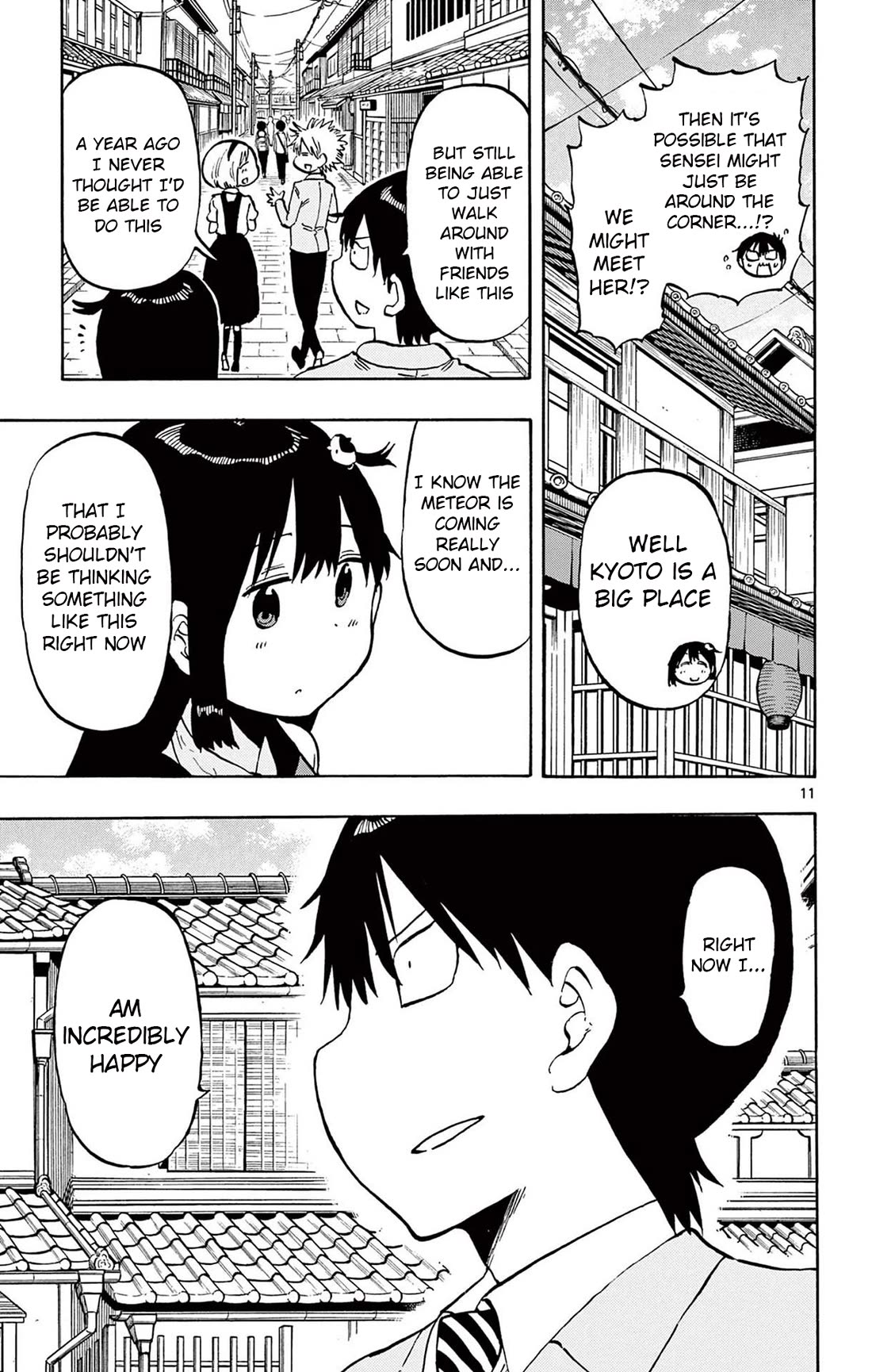 Ponkotsu-chan Kenshouchuu Chapter 97 page 11 - Chapter 97: Arrival at Kyoto
