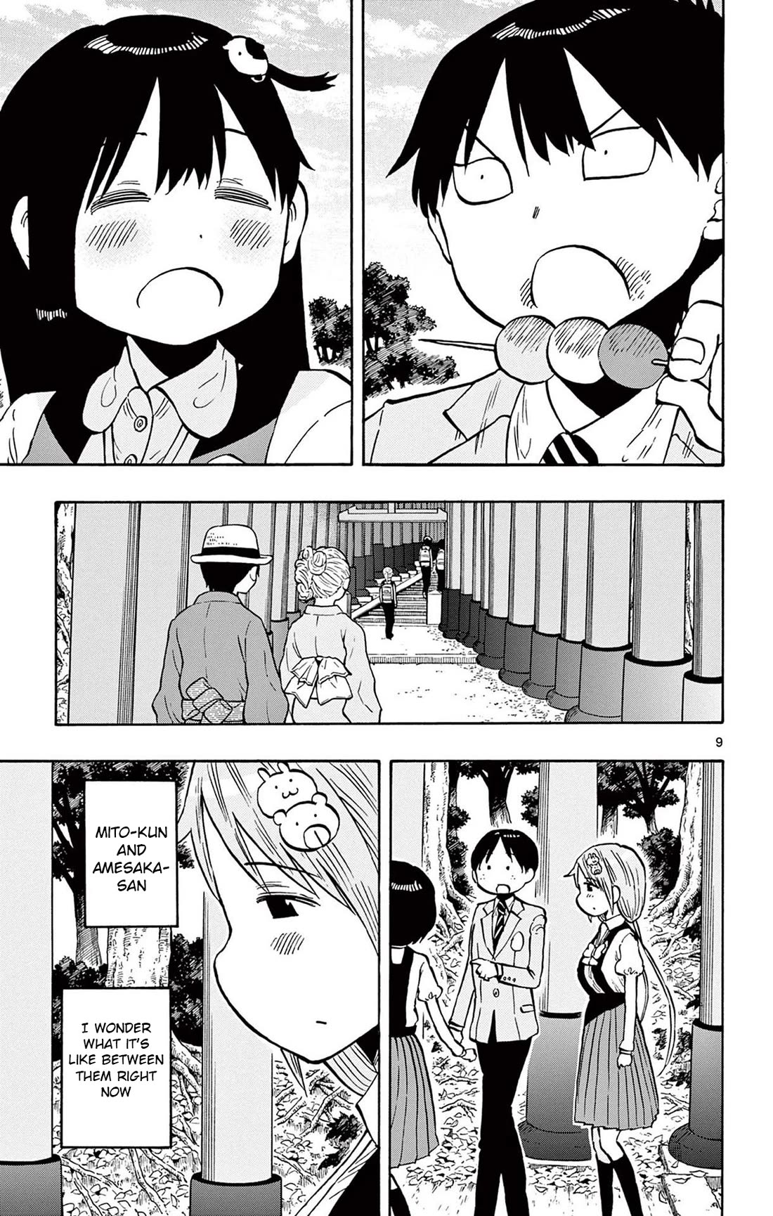 Ponkotsu-chan Kenshouchuu Chapter 97 page 9 - Chapter 97: Arrival at Kyoto