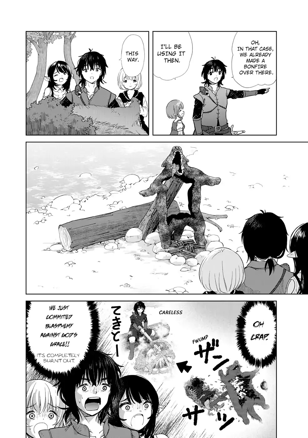 Ponkotsu ga Tensei Shitara Zongai Saikyou Chapter 3 page 10 - Chapter 3: Promise
