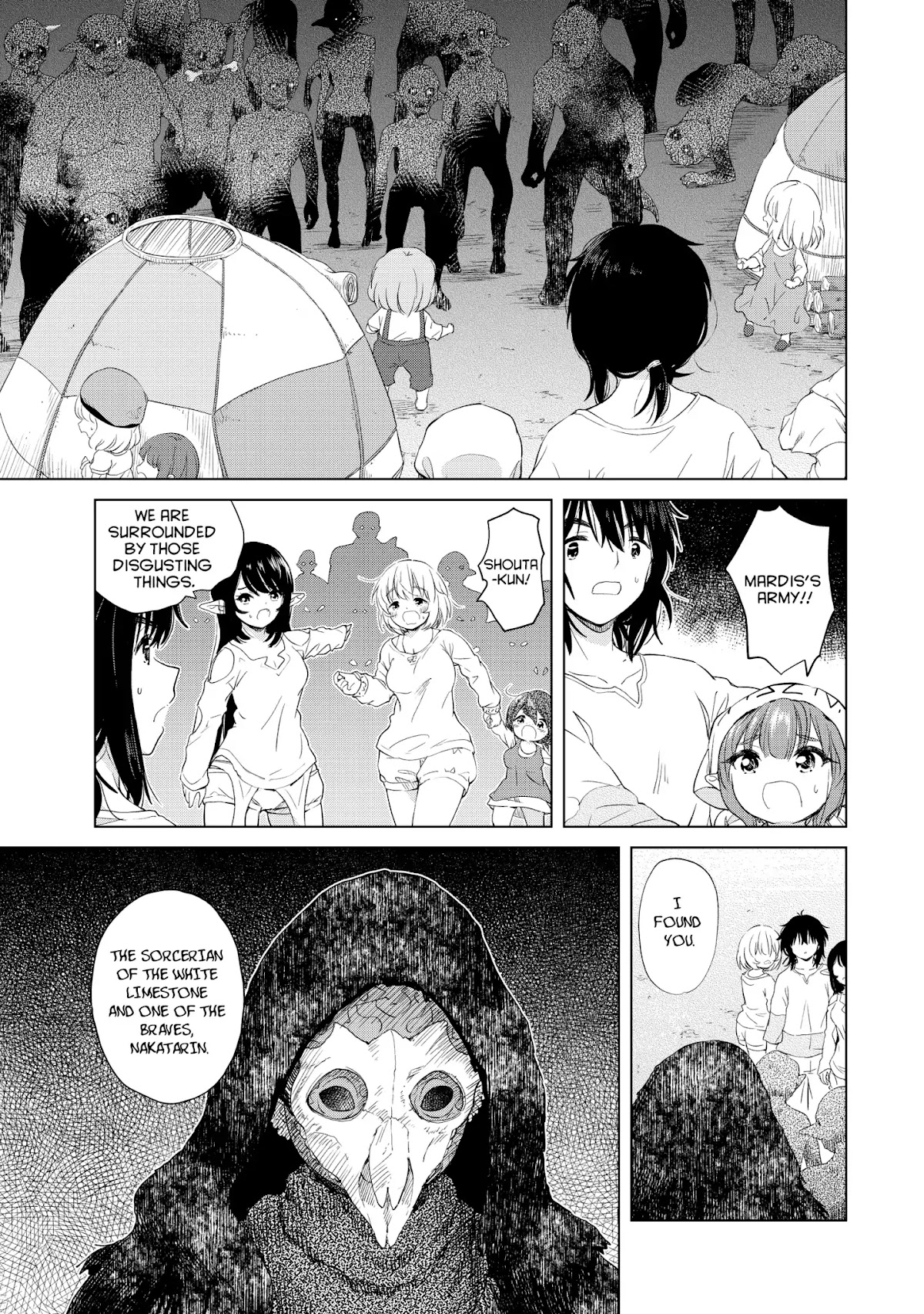 Ponkotsu ga Tensei Shitara Zongai Saikyou Chapter 4 page 13 - Chapter 4: Disturbance at the small folk camp