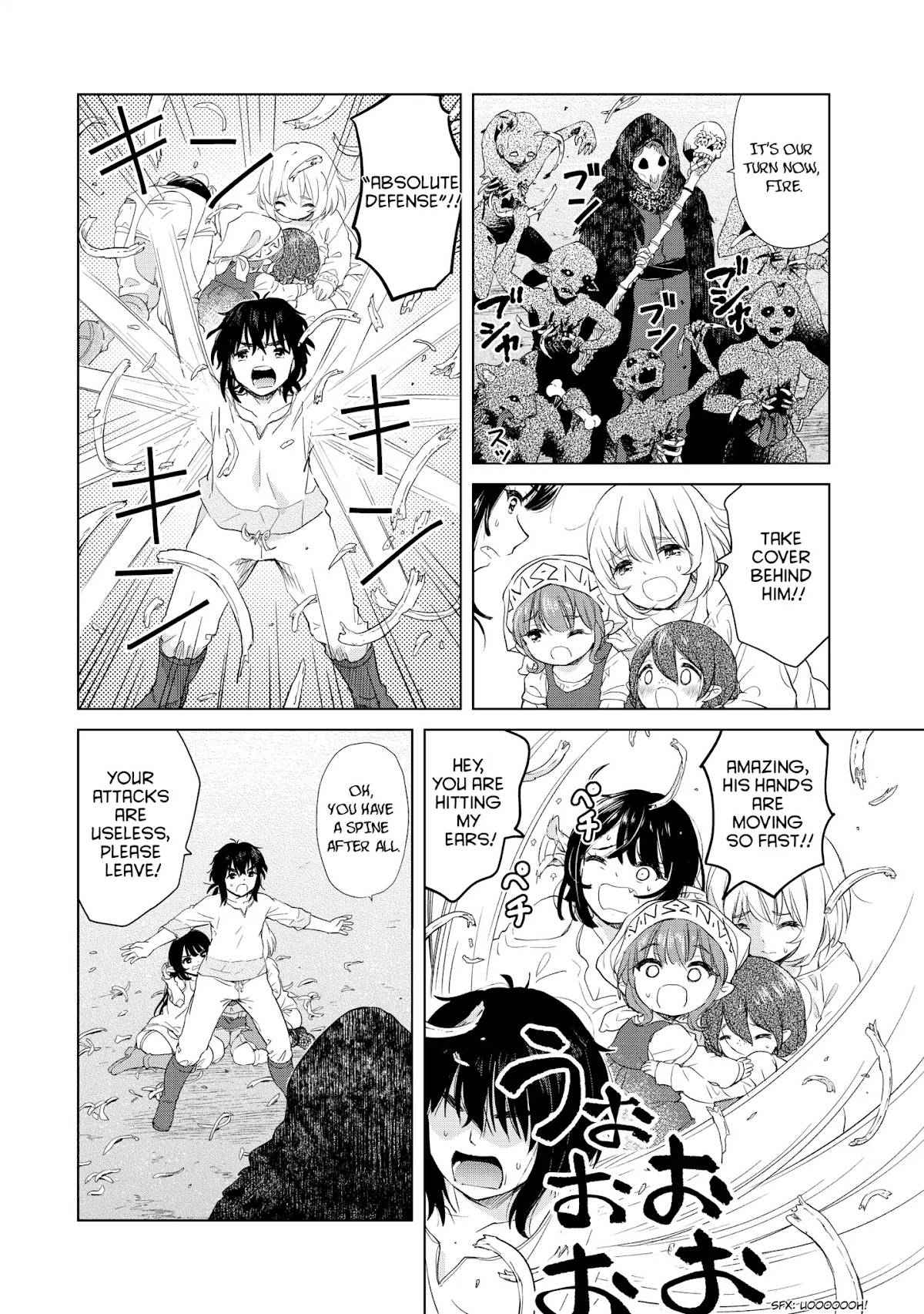 Ponkotsu ga Tensei Shitara Zongai Saikyou Chapter 4 page 18 - Chapter 4: Disturbance at the small folk camp
