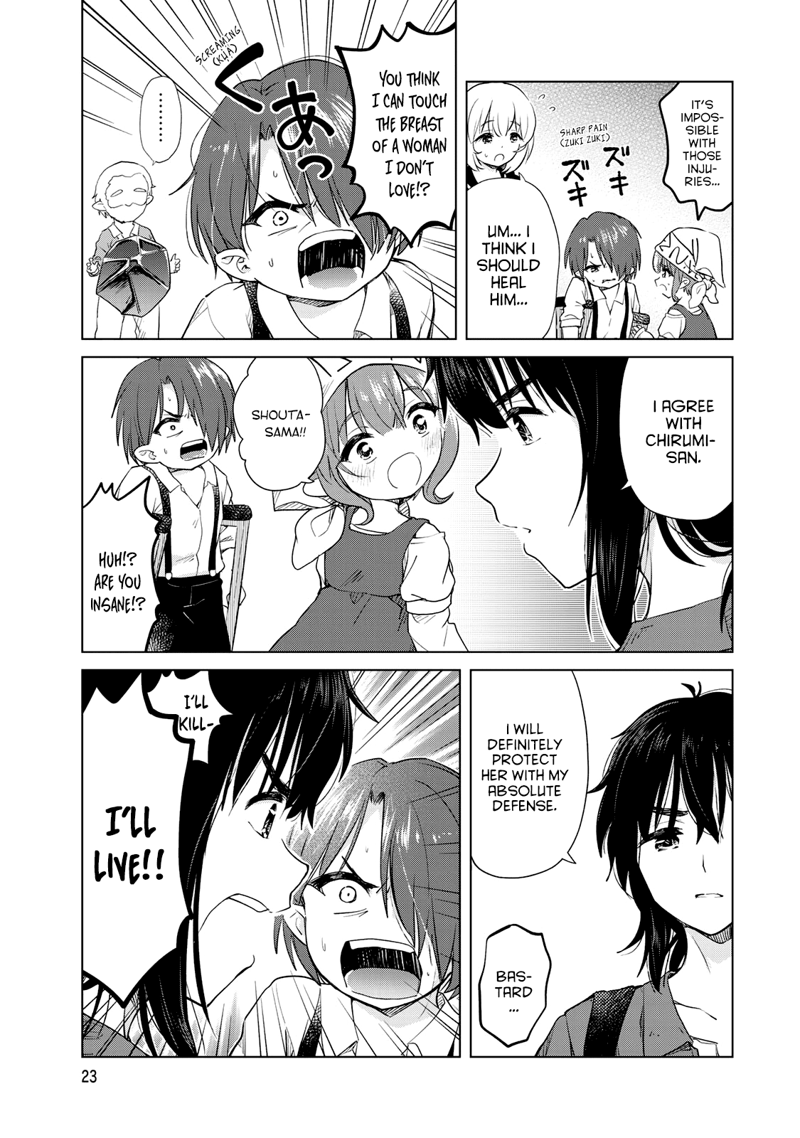 Ponkotsu ga Tensei Shitara Zongai Saikyou Chapter 6 page 24 - Chapter 6: A new jorney