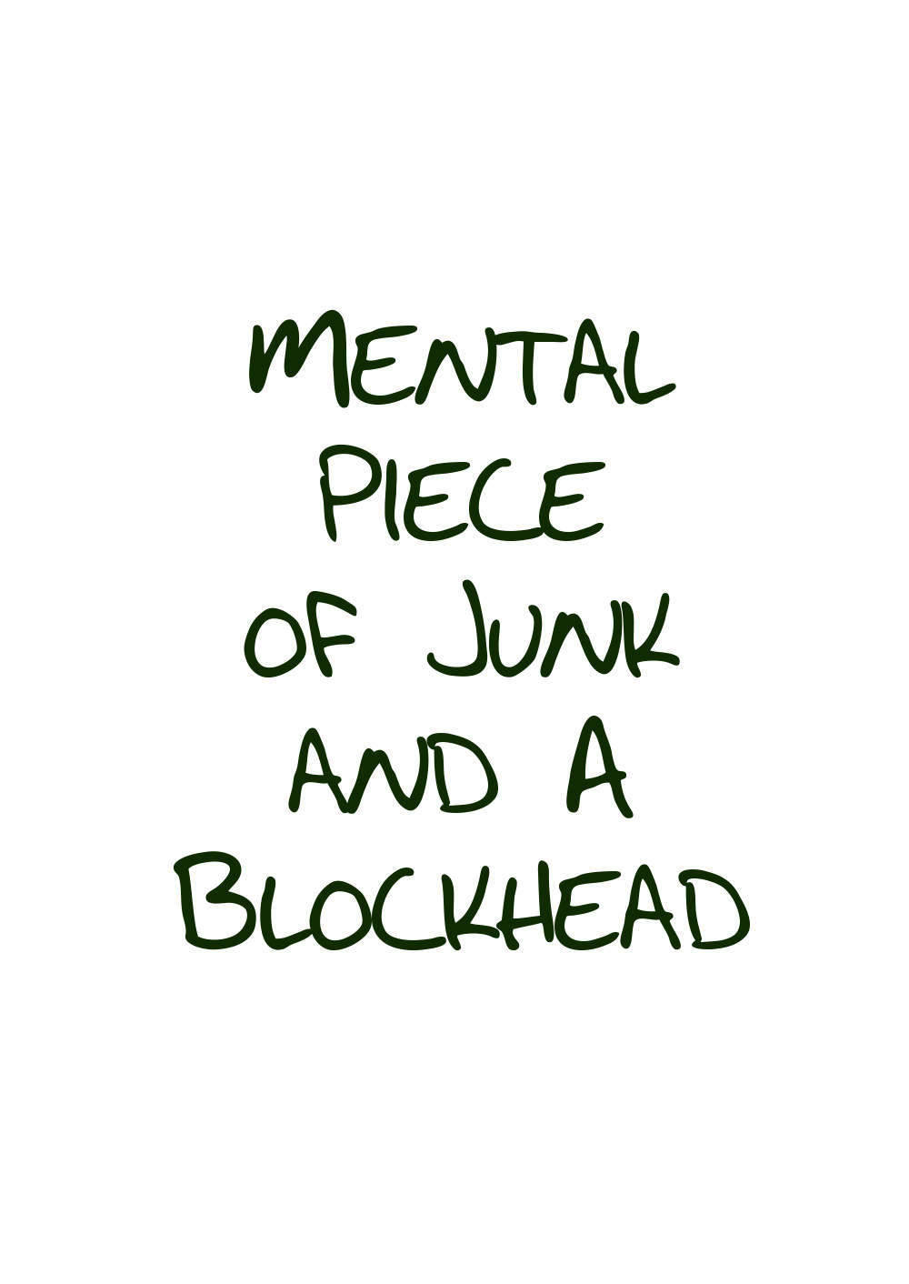 Ponkotsu no Uta Chapter 2 page 2 - Chapter 2: Mental Piece of Junk and a Blockhead