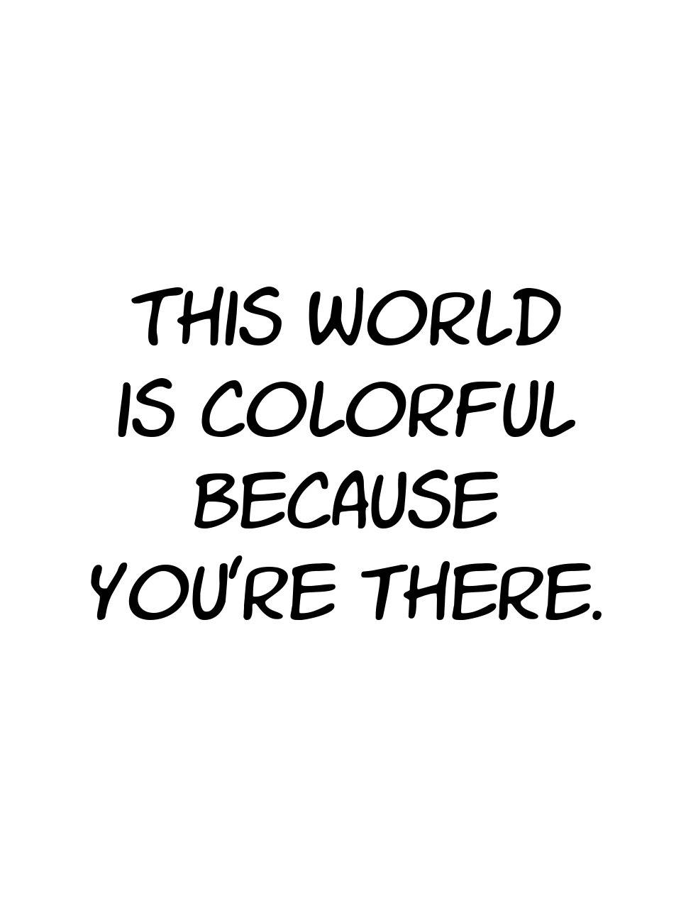 Ponkotsu no Uta Chapter 4 page 2 - Chapter 4: This World is Colorful Because You're There.