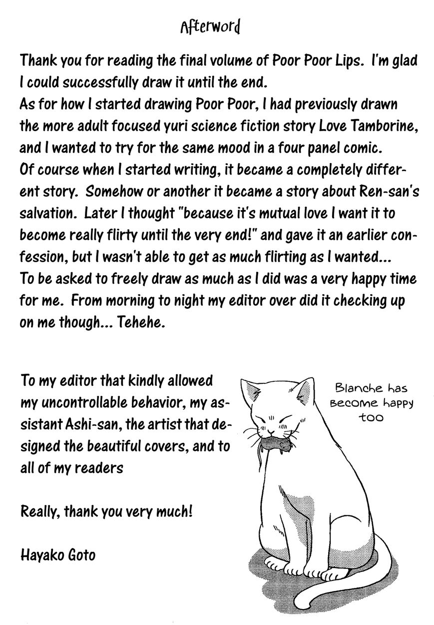 Poor Poor Lips Chapter 75.5 page 8 - Chapter 75.5