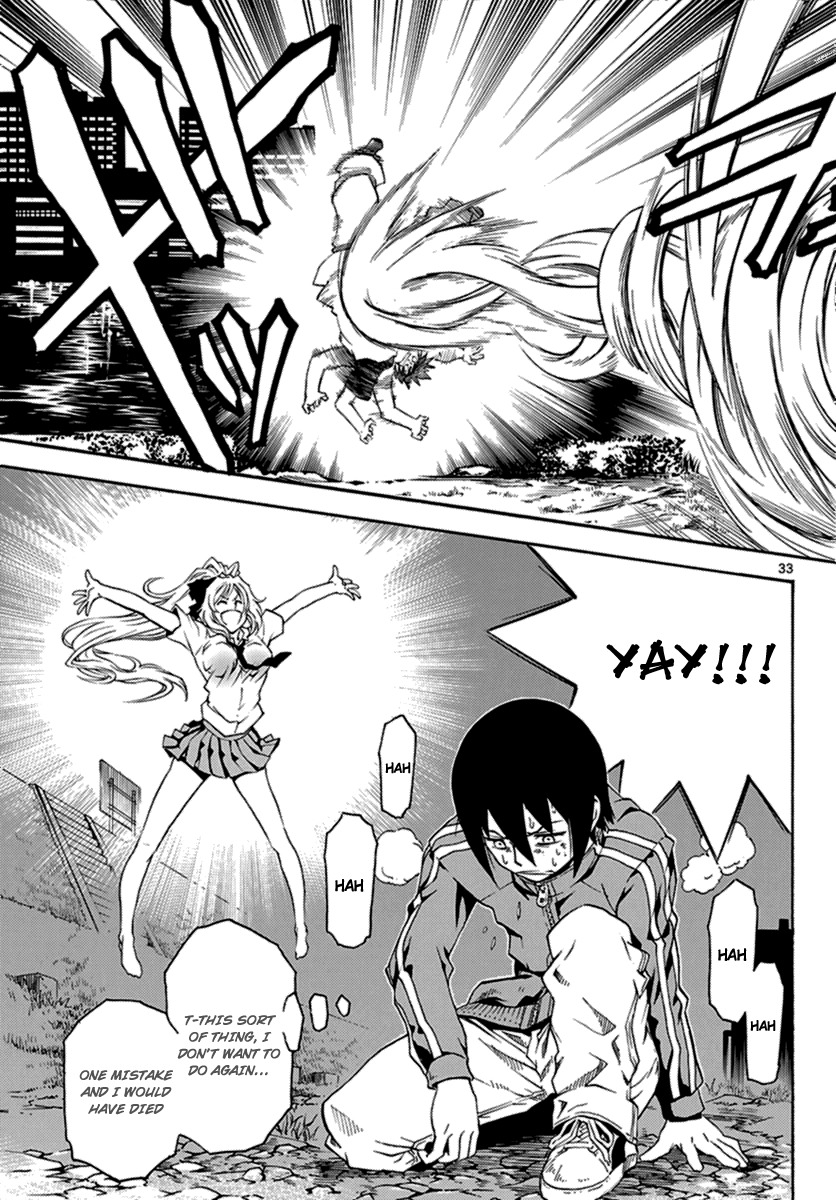 Popcorn Avatar Chapter 1 page 33 - Chapter 1: Cheerleader is a goddess