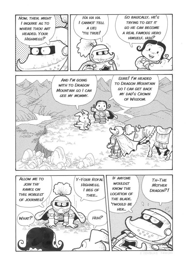 Popolocrois Story Chapter 1 page 38 - Chapter 1: The Quest For the Crown of Wisdom