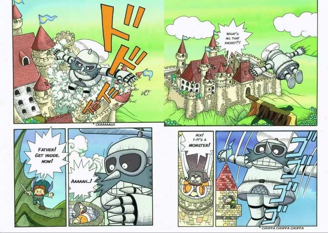 Popolocrois Story Chapter 1 page 96 - Chapter 1: The Quest For the Crown of Wisdom