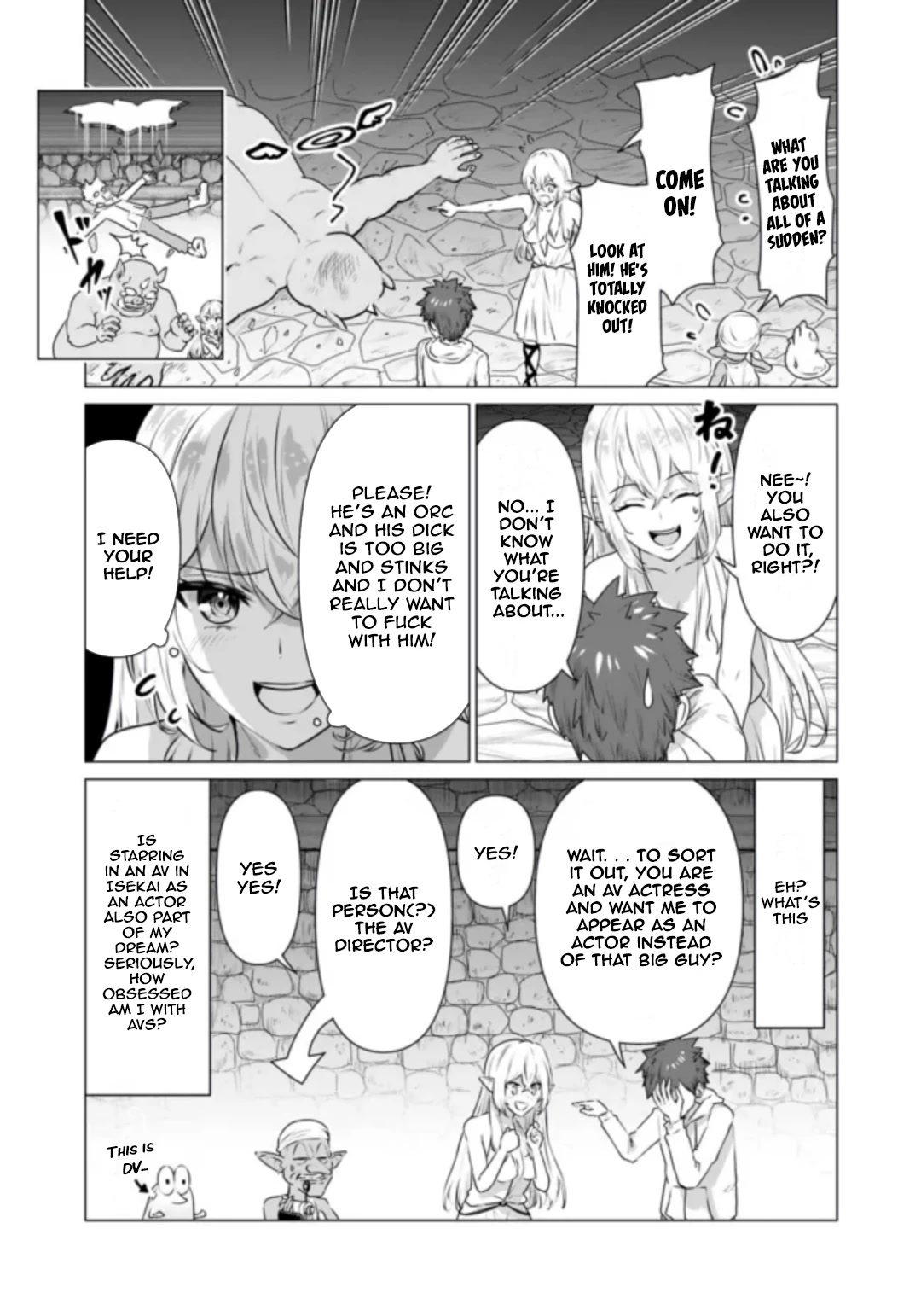 Pornstar in Another World ~A Story of a JAV Actor Reincarnating in Another World and Making Full Use of His Porn Knowledge to Become a Matchless Pornstar~ Chapter 1 page 19 - Chapter 1