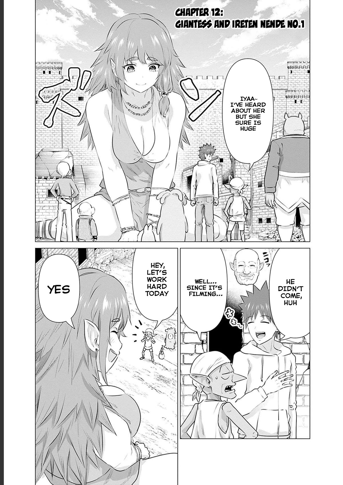 Pornstar in Another World ~A Story of a JAV Actor Reincarnating in Another World and Making Full Use of His Porn Knowledge to Become a Matchless Pornstar~ Chapter 12 page 1 - Chapter 12: Giantess And Ireten Nende No.1