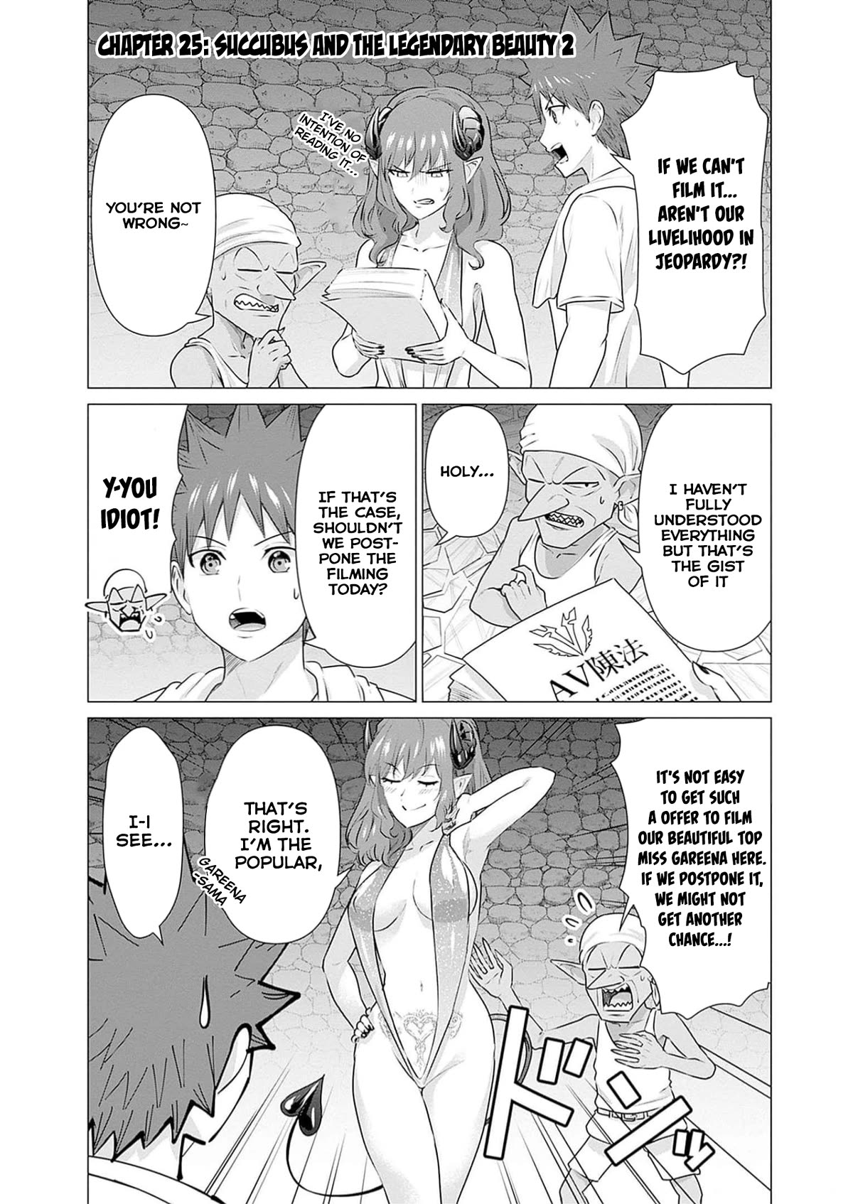 Pornstar in Another World ~A Story of a JAV Actor Reincarnating in Another World and Making Full Use of His Porn Knowledge to Become a Matchless Pornstar~ Chapter 25 page 1 - Chapter 25: Succubus And The Legendary Beauty 2