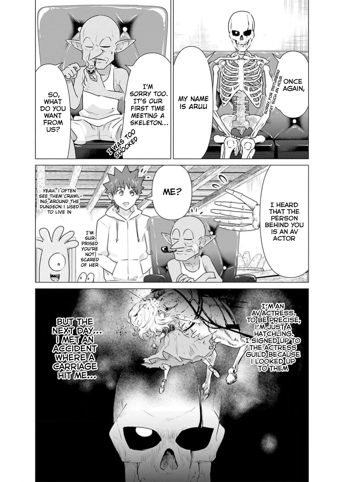 Pornstar in Another World ~A Story of a JAV Actor Reincarnating in Another World and Making Full Use of His Porn Knowledge to Become a Matchless Pornstar~ Chapter 27 page 4 - Chapter 27: A Skeleton’s Request 1