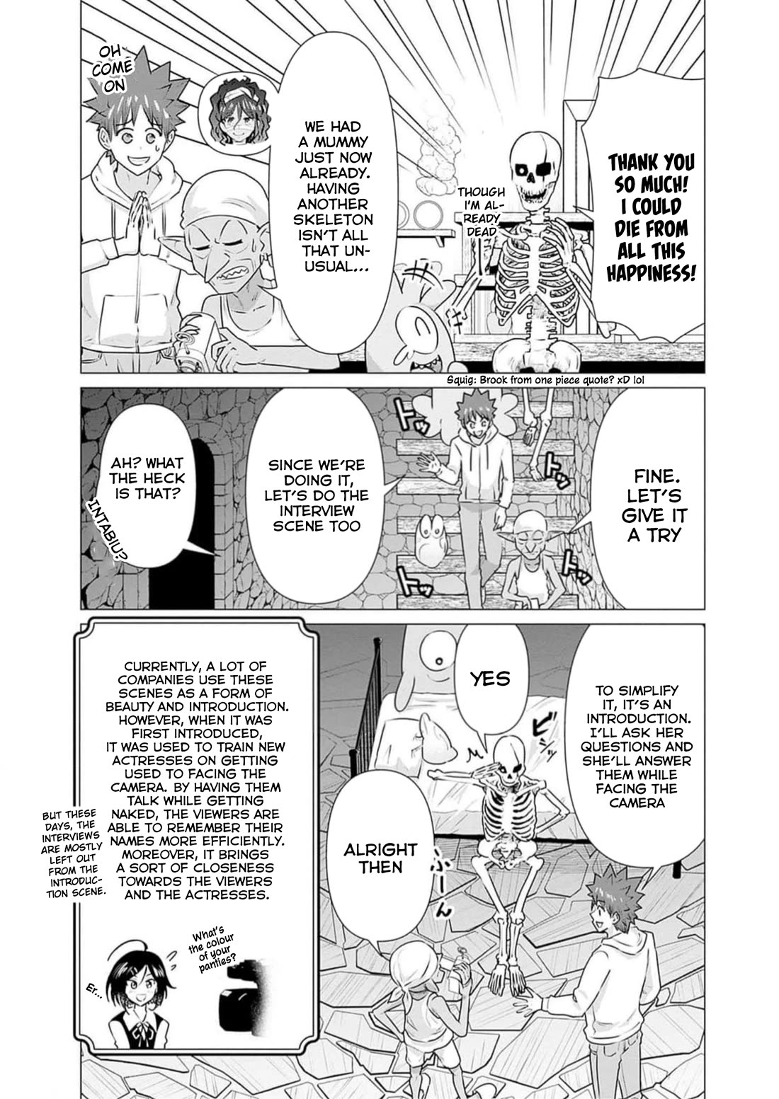 Pornstar in Another World ~A Story of a JAV Actor Reincarnating in Another World and Making Full Use of His Porn Knowledge to Become a Matchless Pornstar~ Chapter 27 page 6 - Chapter 27: A Skeleton’s Request 1